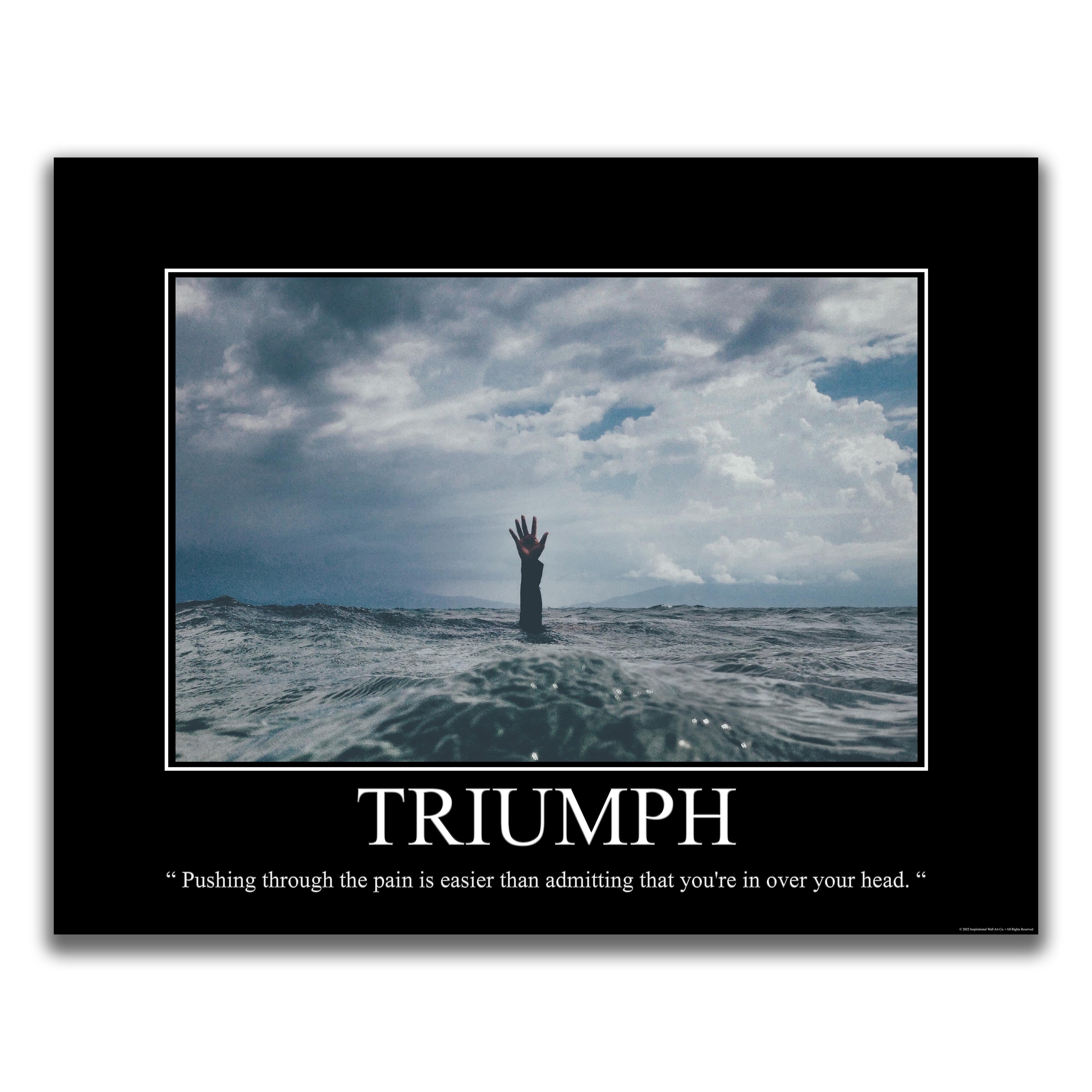 Triumph - Demotivational Poster