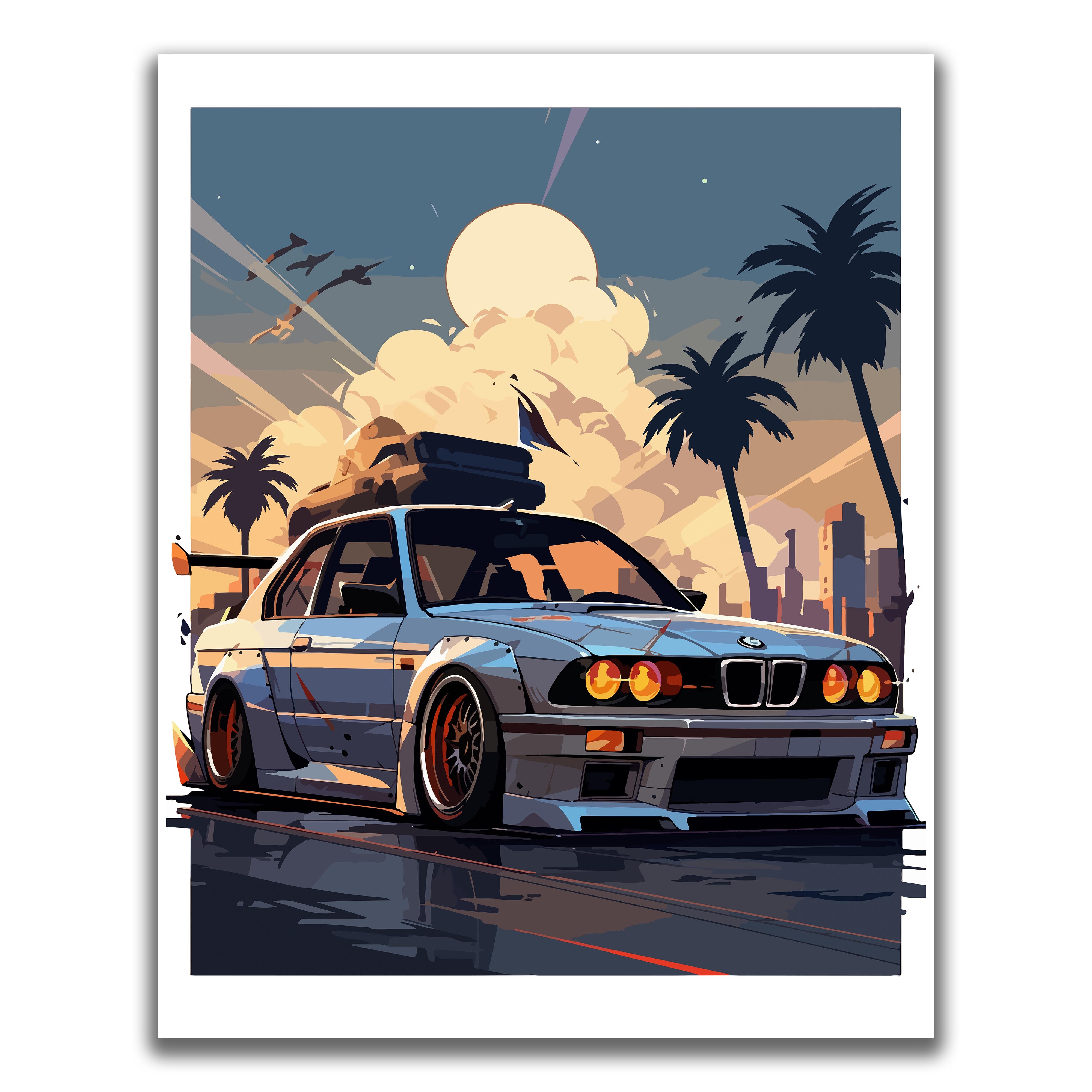 Restored - Car Poster