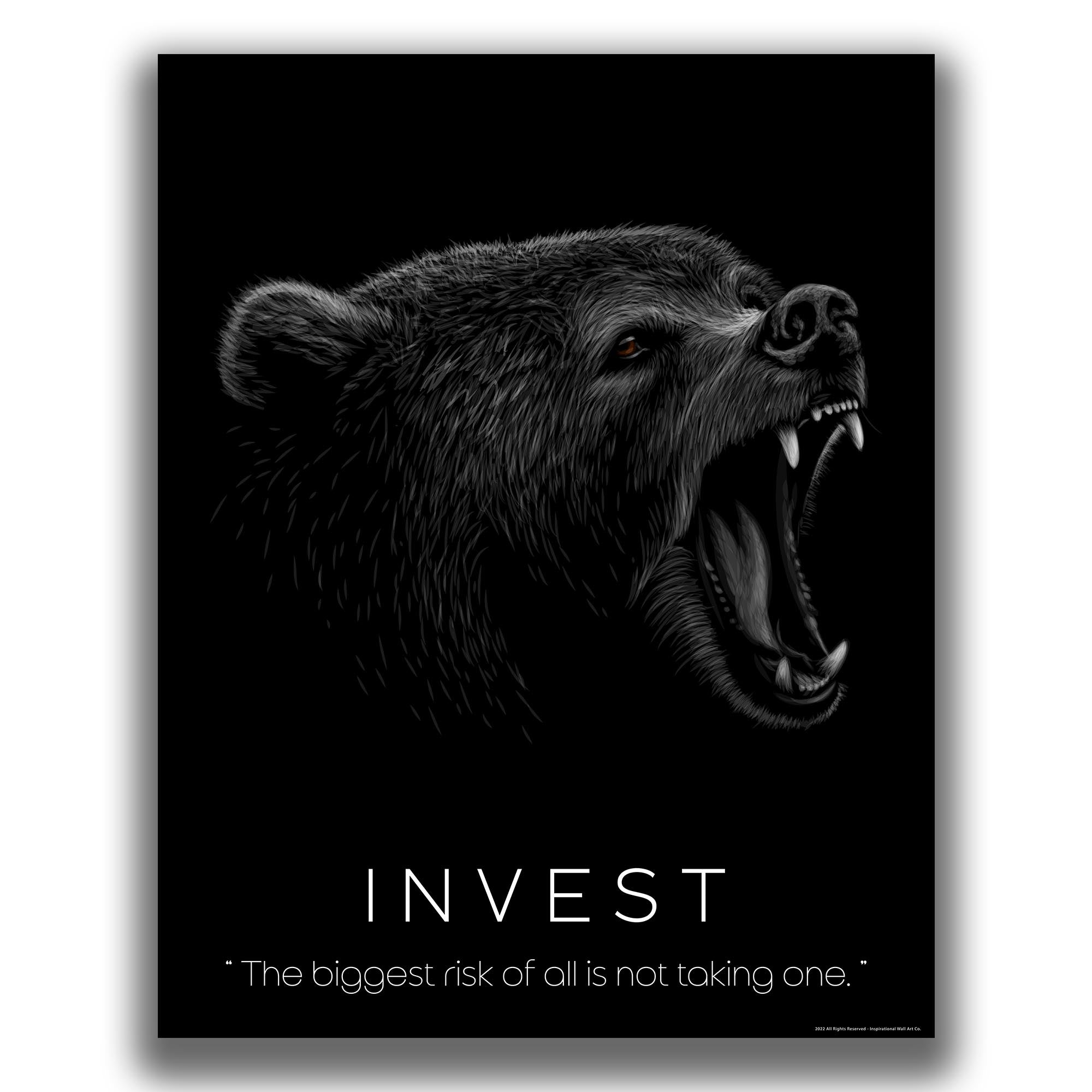 Invest - Stock Market Poster