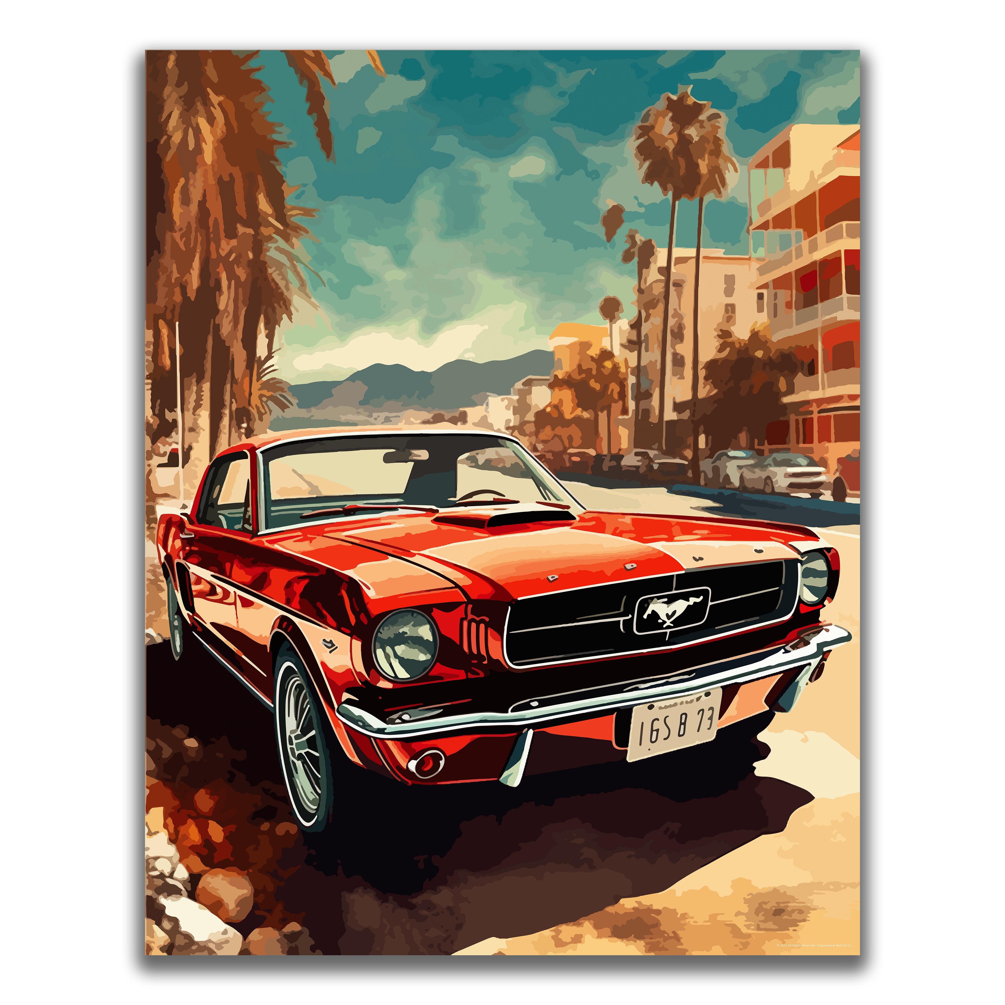 Retro - Car Poster