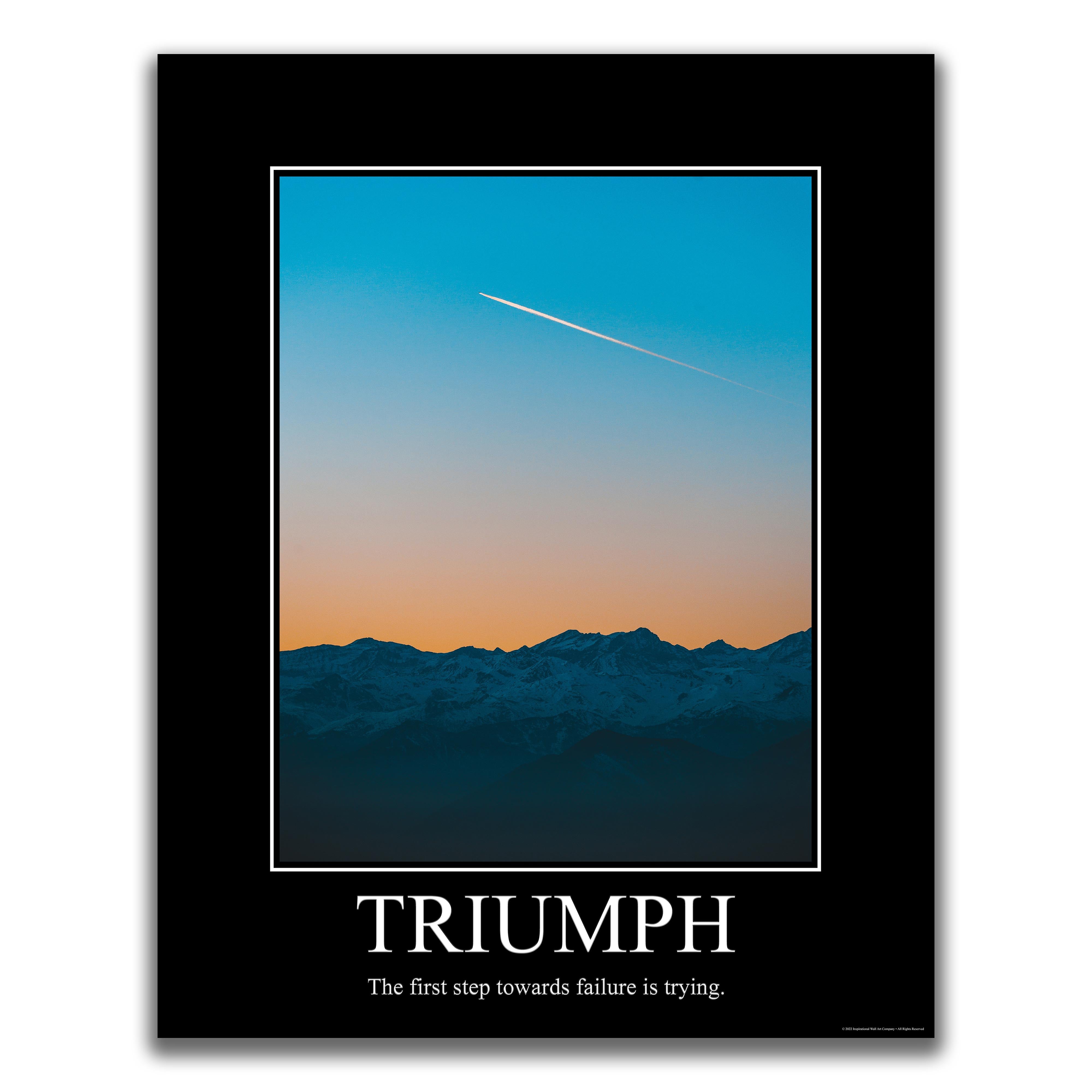 Triumph - Demotivational Poster