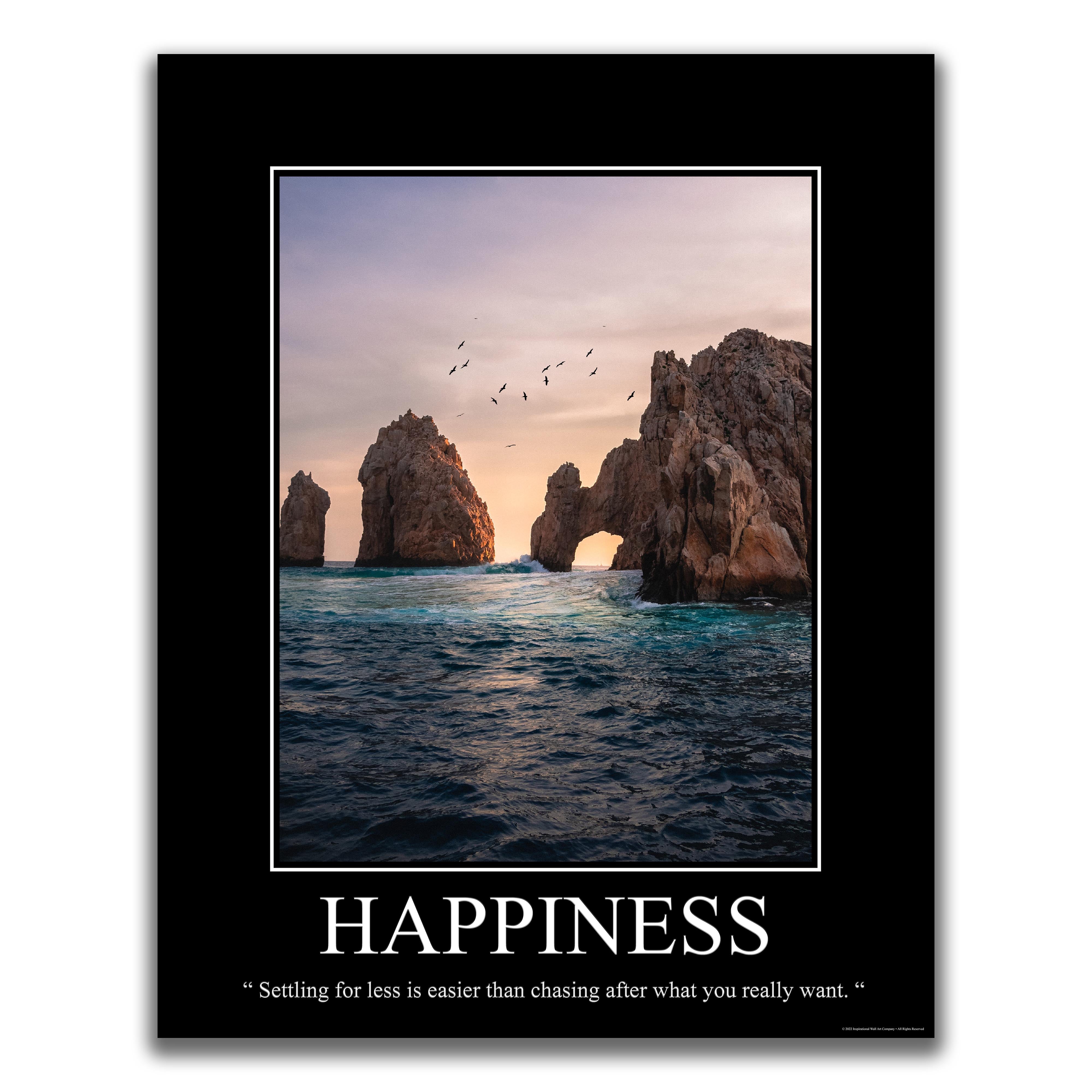 Happiness - Demotivational Poster