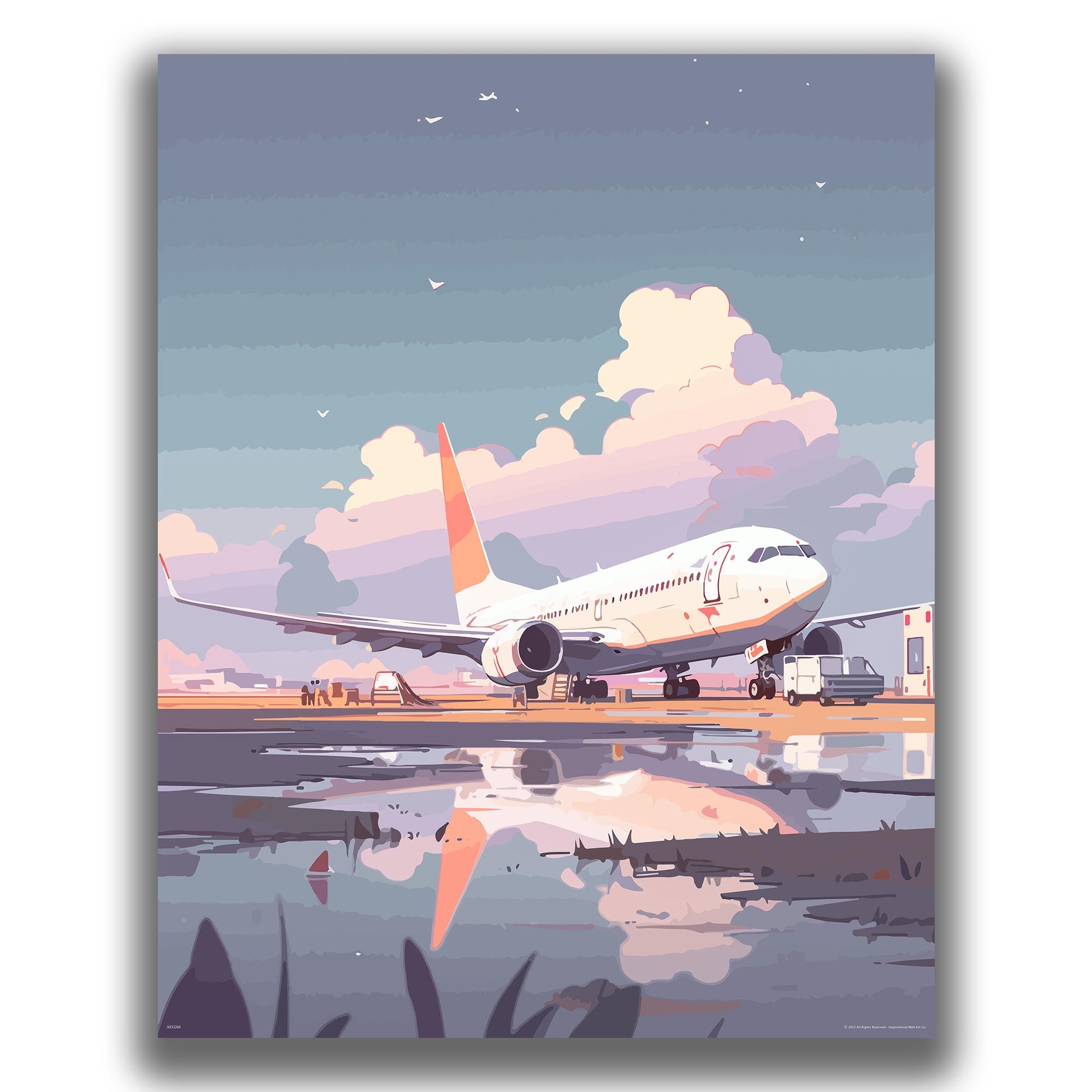 Cockpit - Airplane Poster