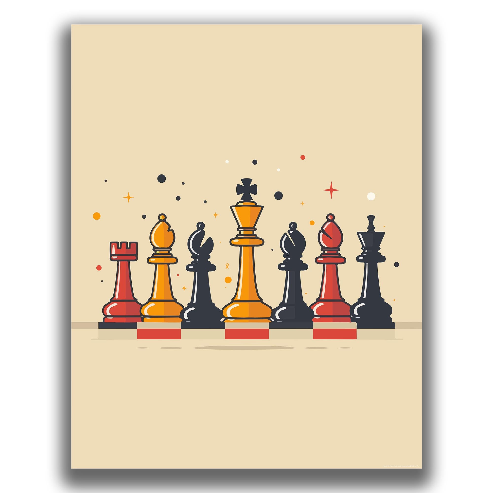 Royal Gambit - Chess Poster