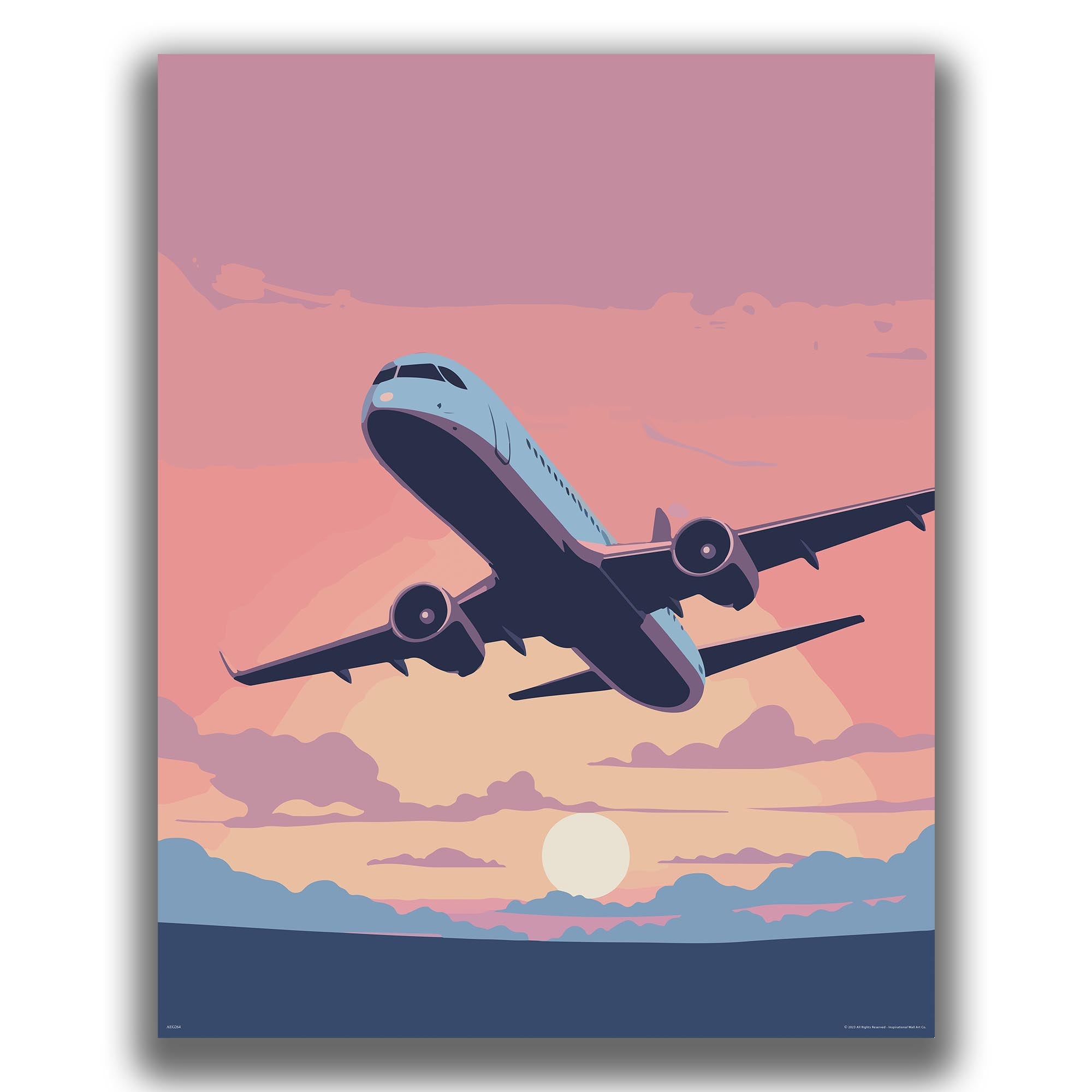 Airborne - Airplane Poster