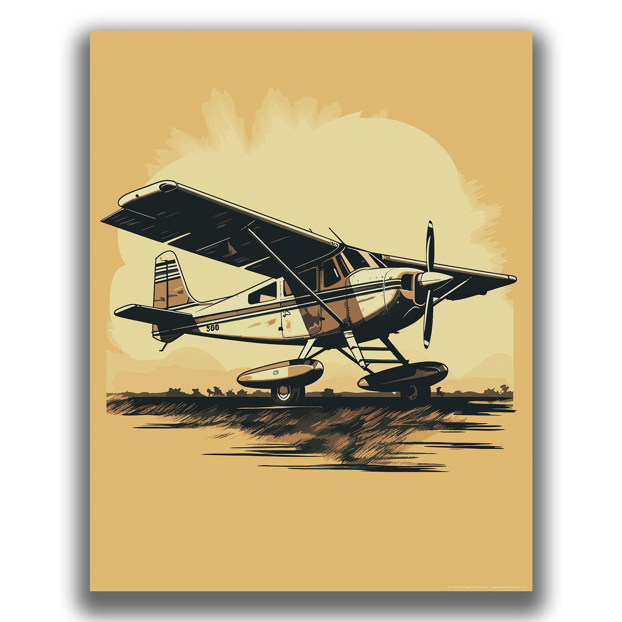 Flight Frenzy - Airplane Poster