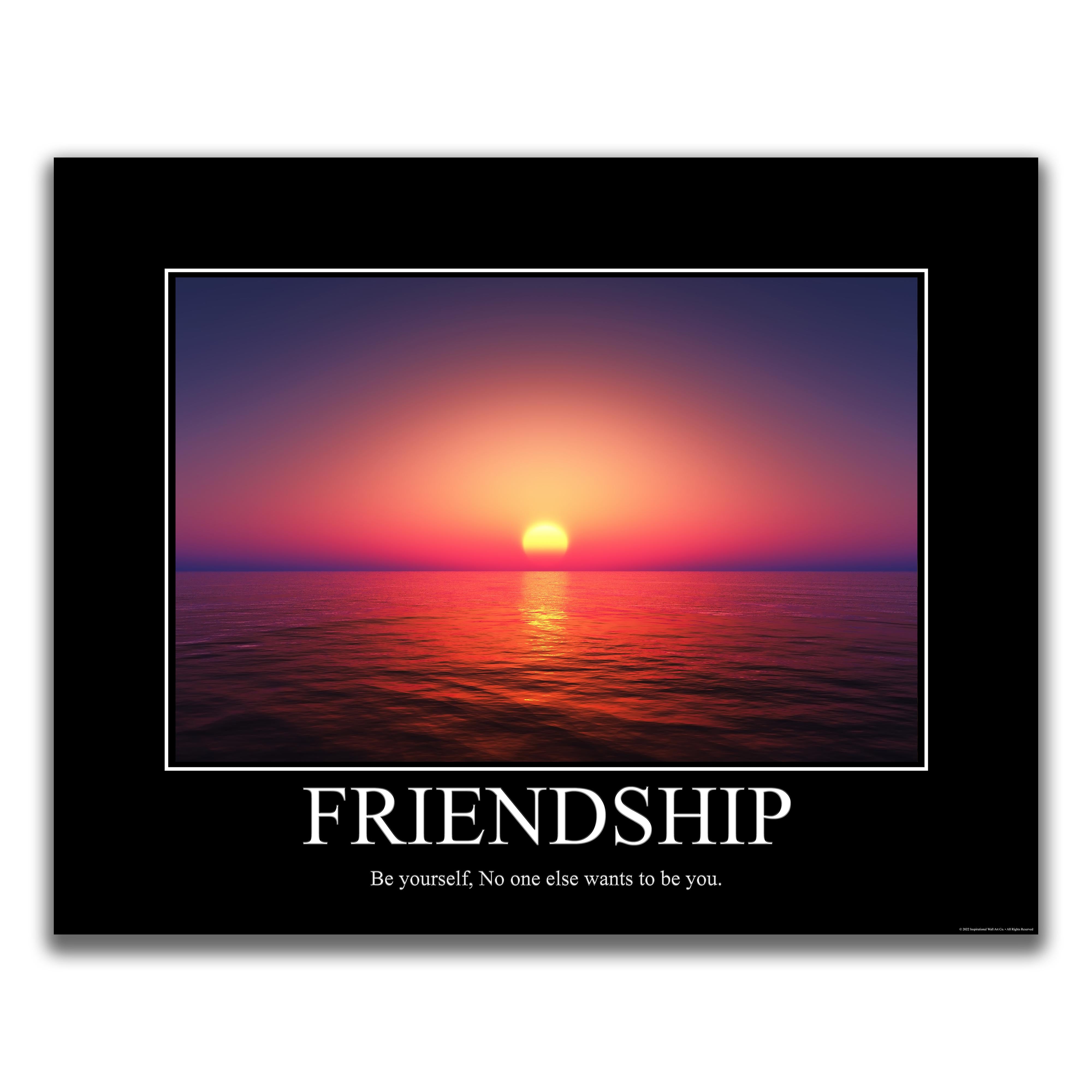 Friendship - Demotivational Poster