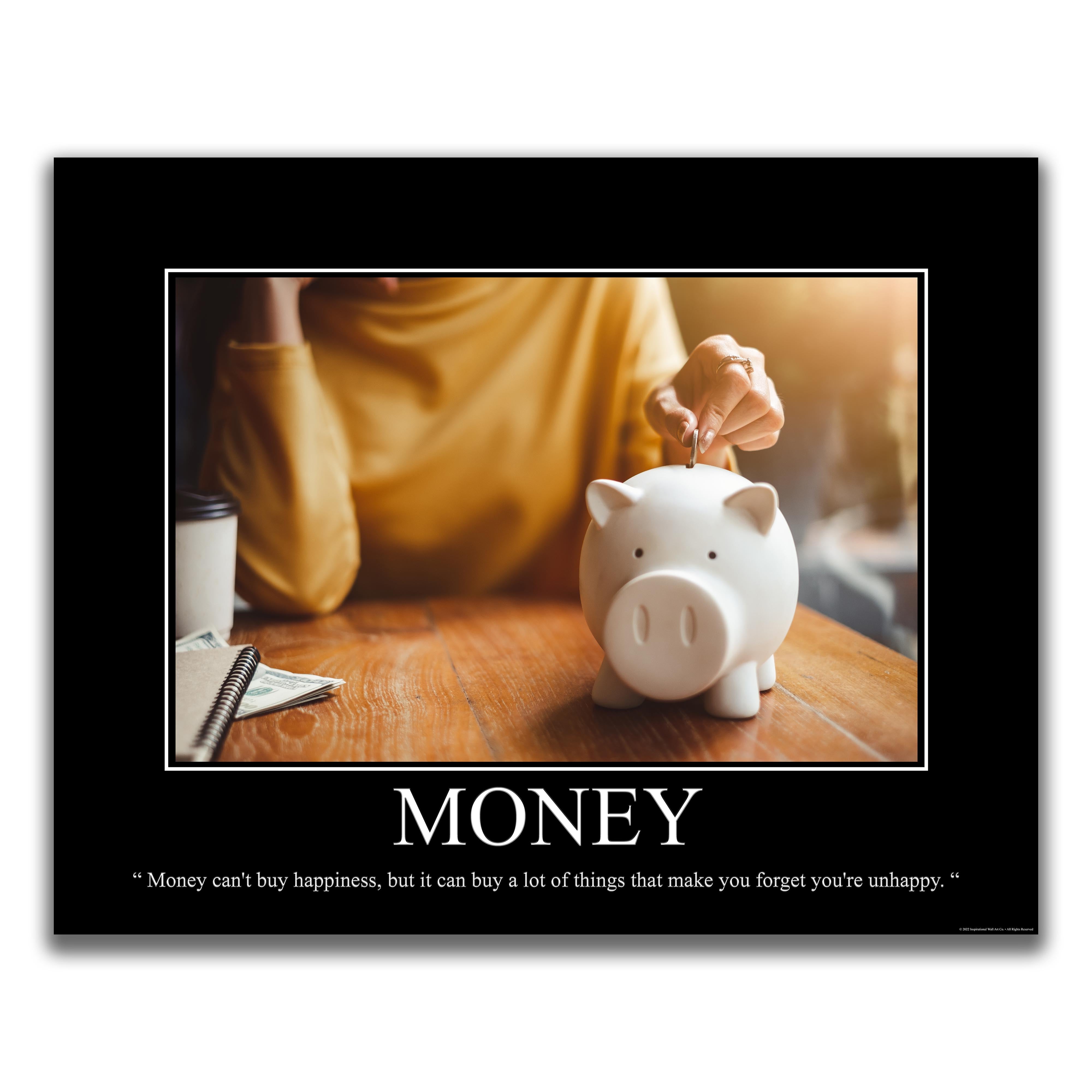 Money - Demotivational Poster