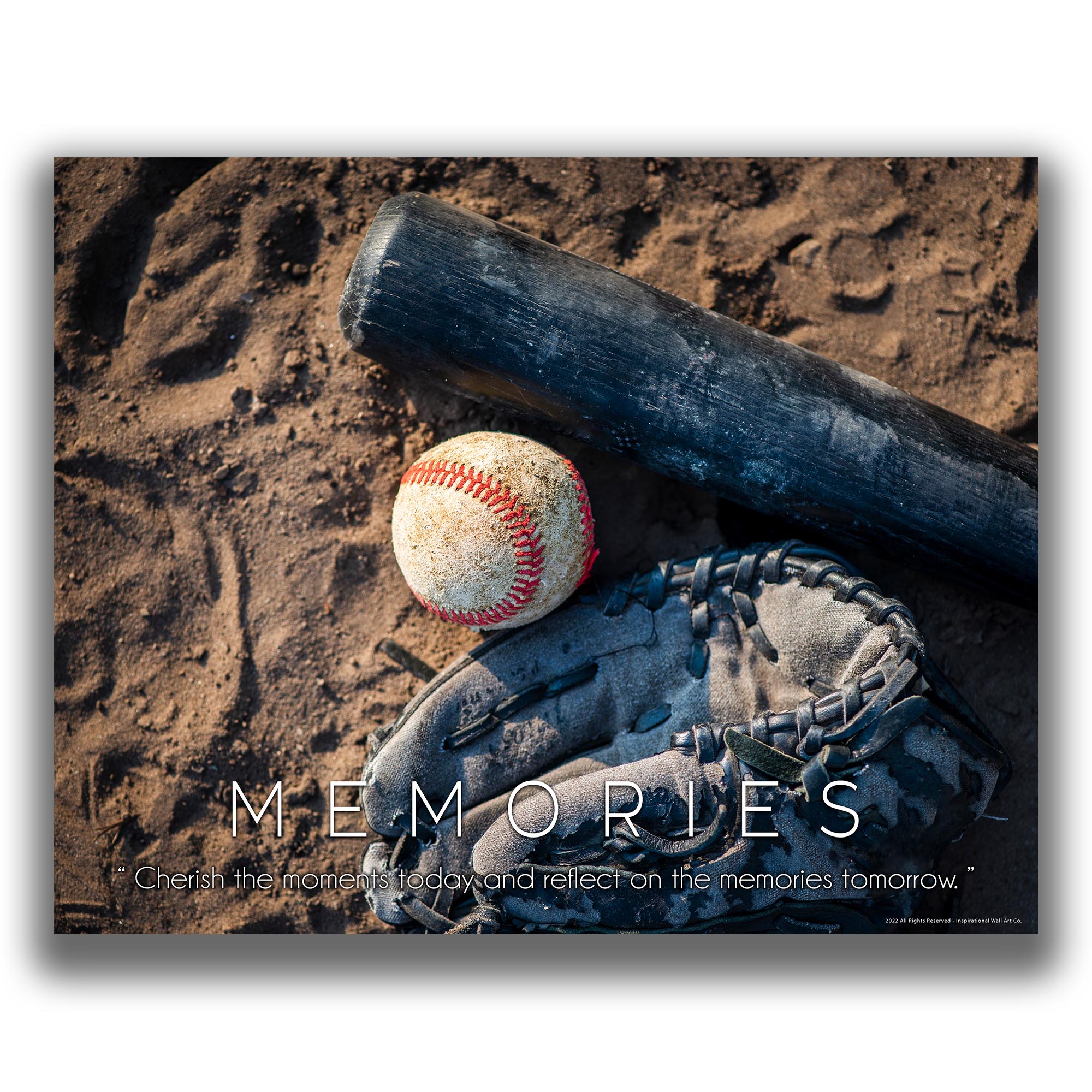 Memories - Baseball Poster