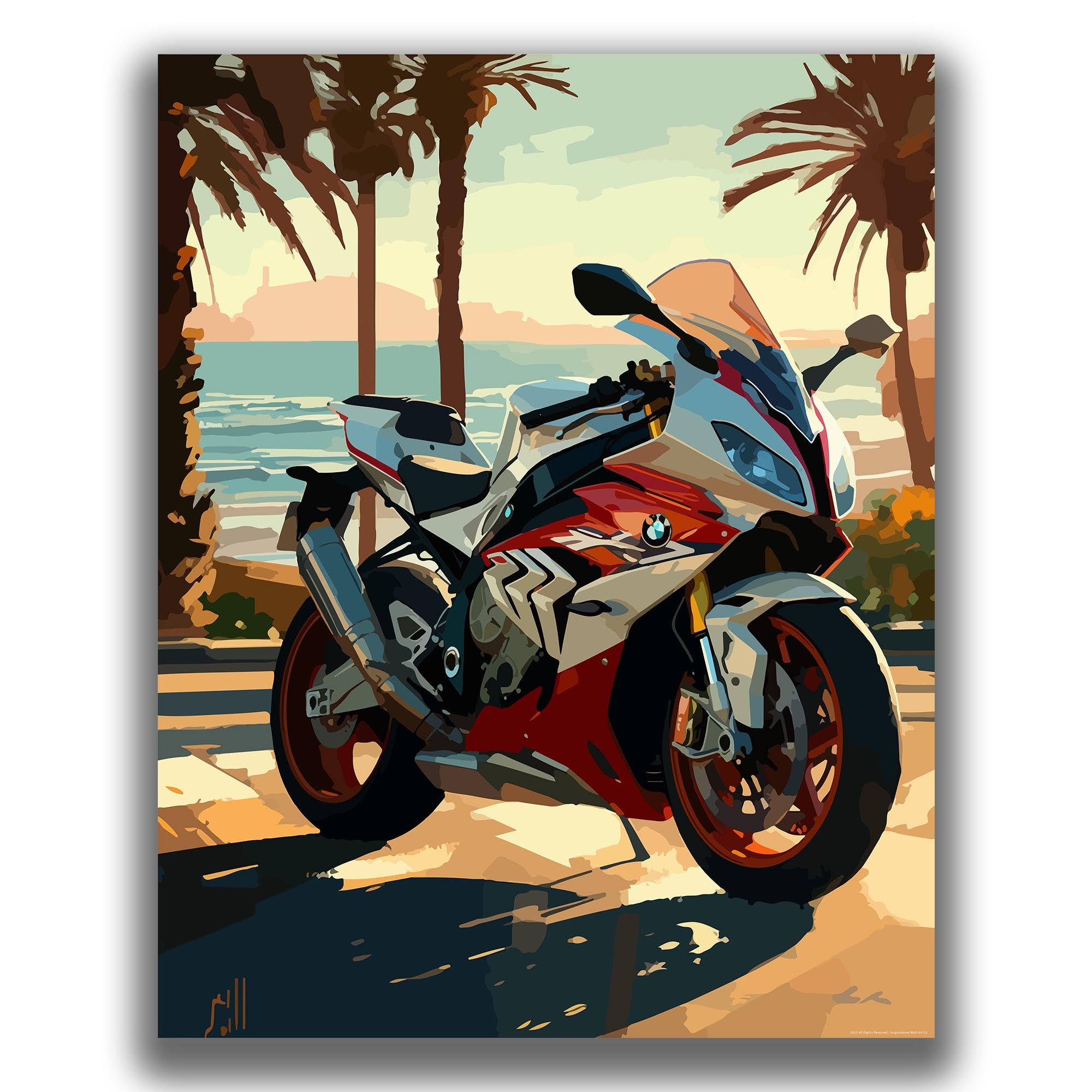 Fleet - Motorcycle Poster
