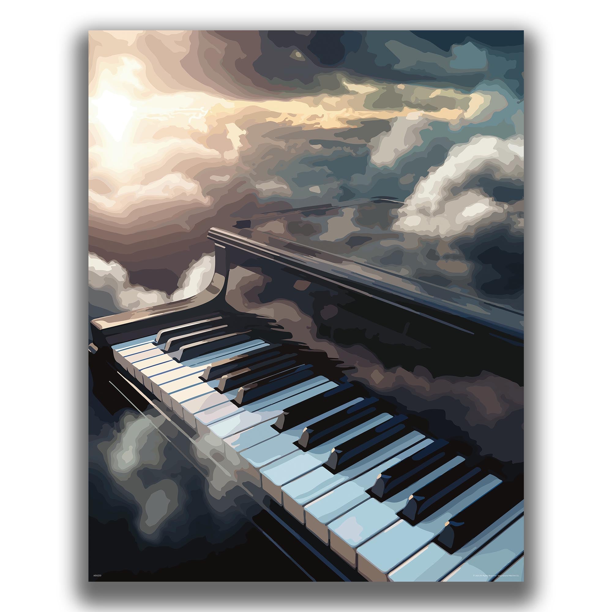 Piano - Music Poster