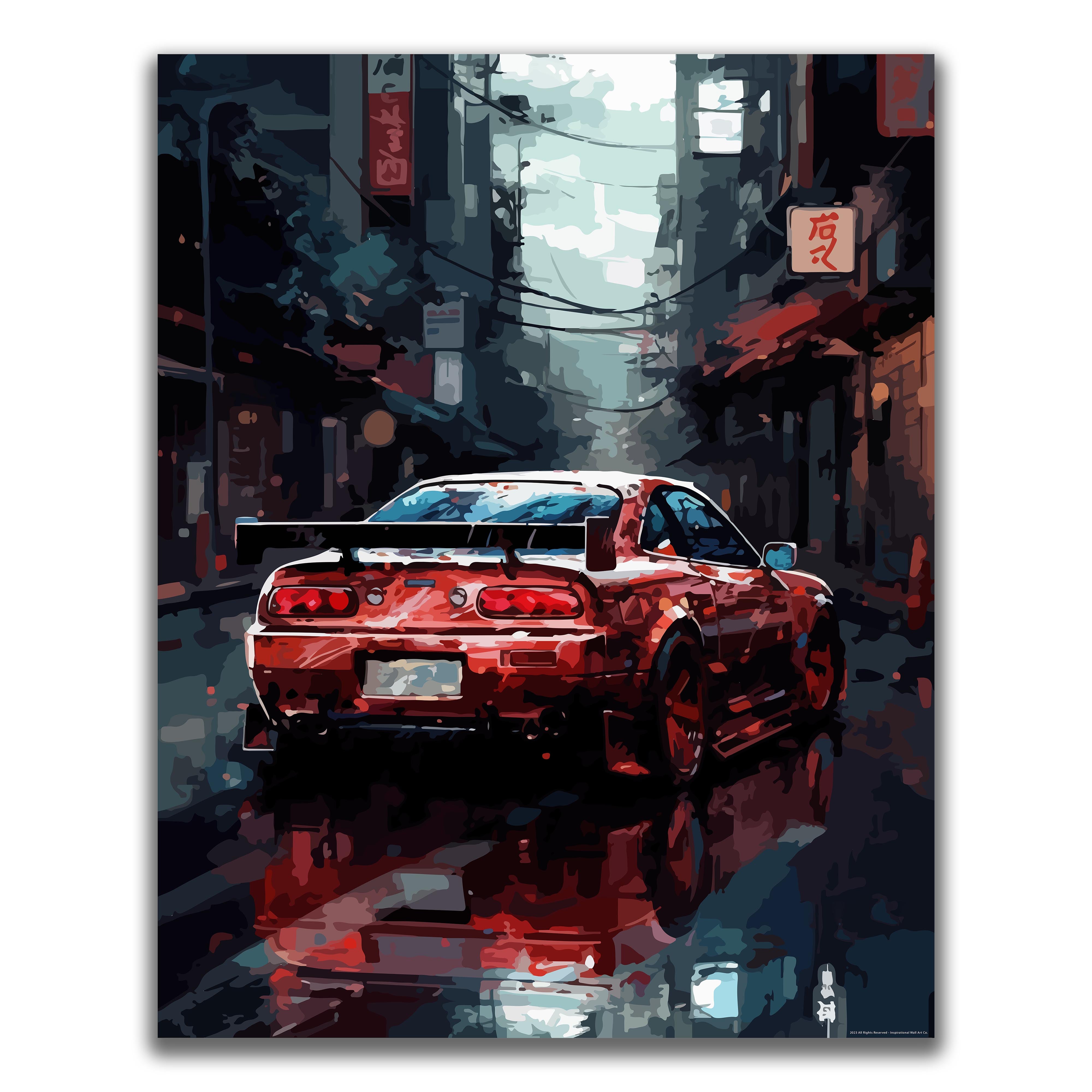 Tireless - Car Poster