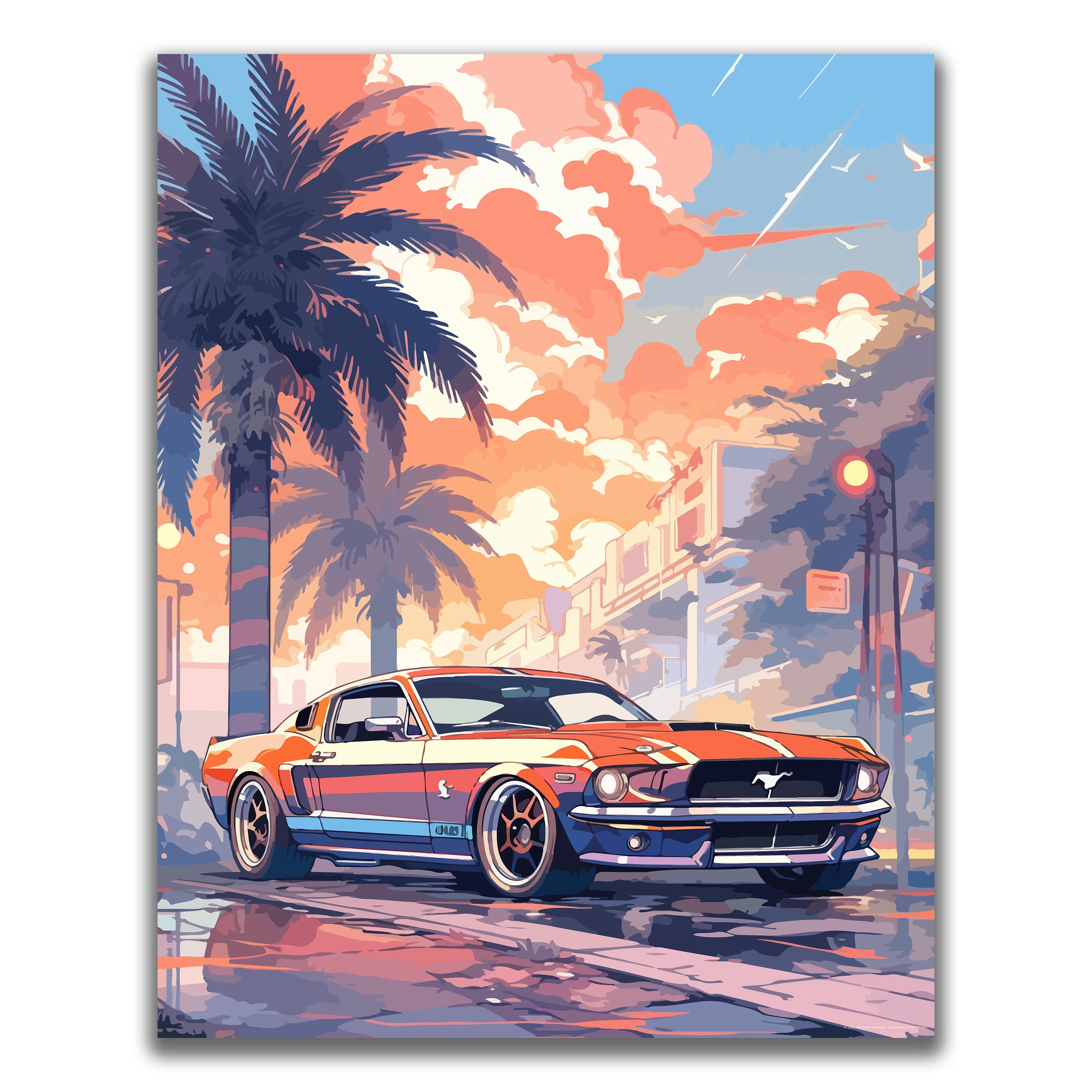 Legendary - Car Poster