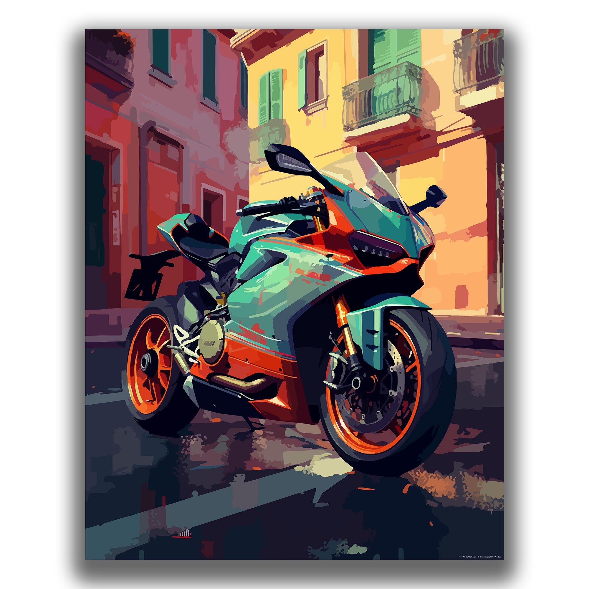 Capable - Motorcycle Poster