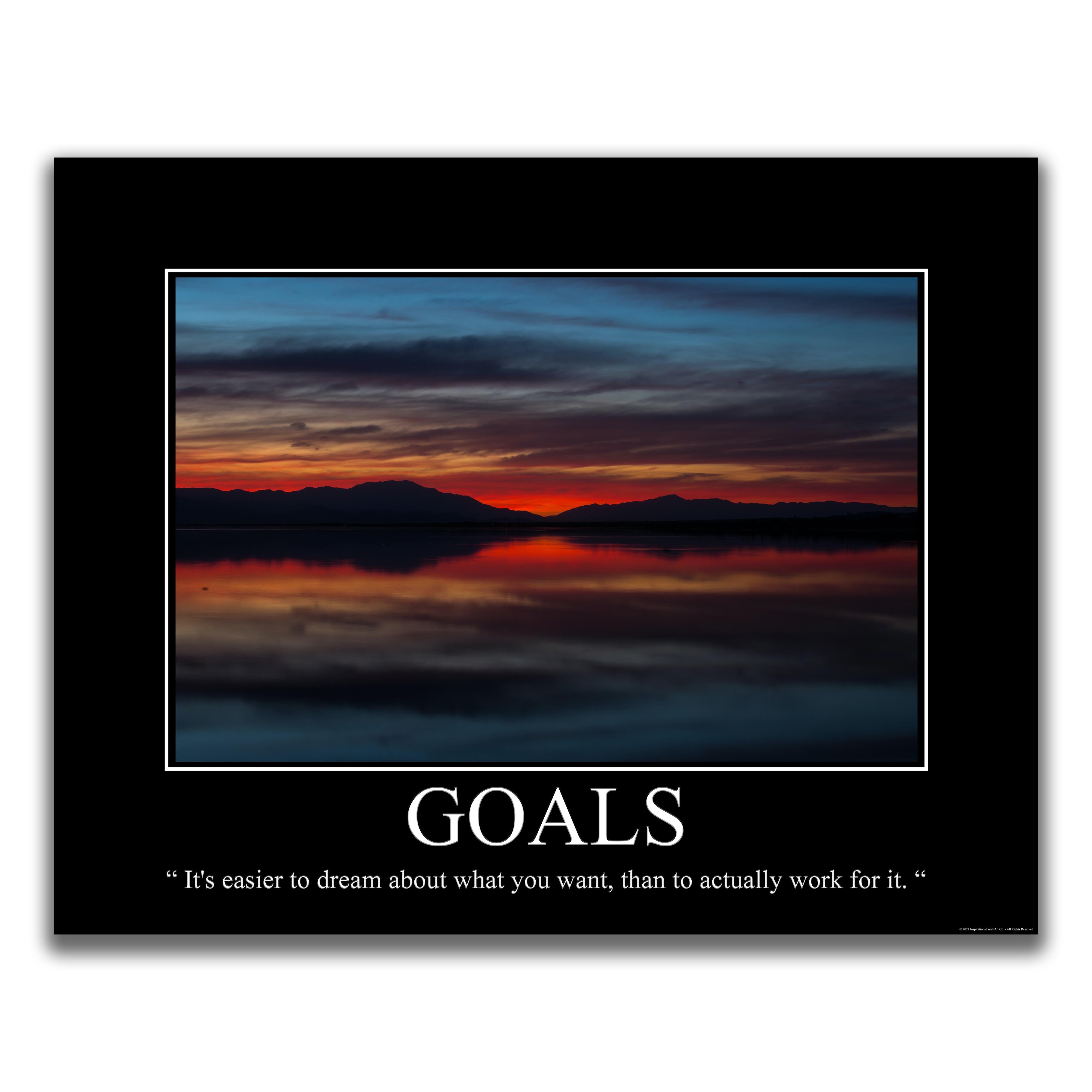 Goals - Demotivational Poster