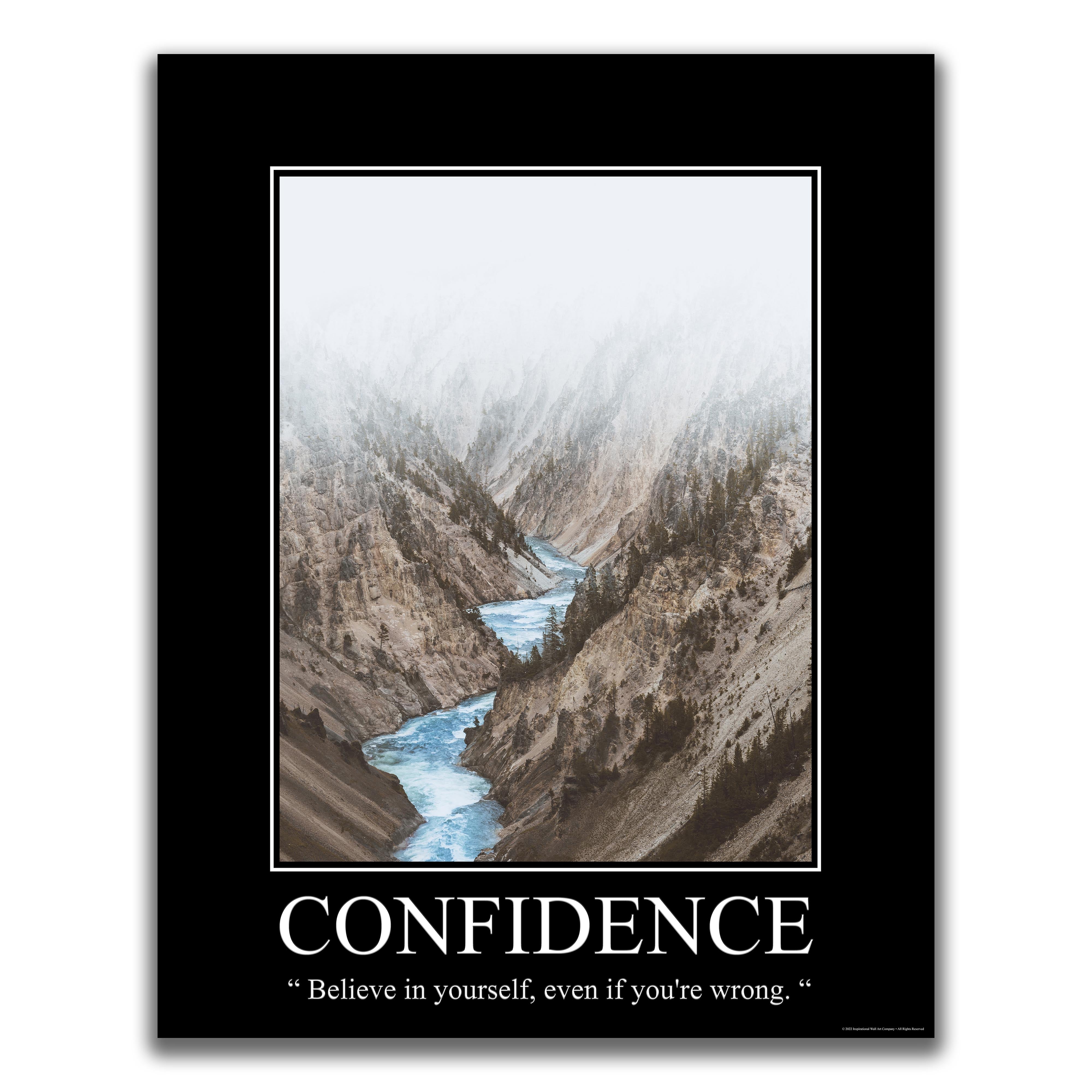 Confidence - Demotivational Poster