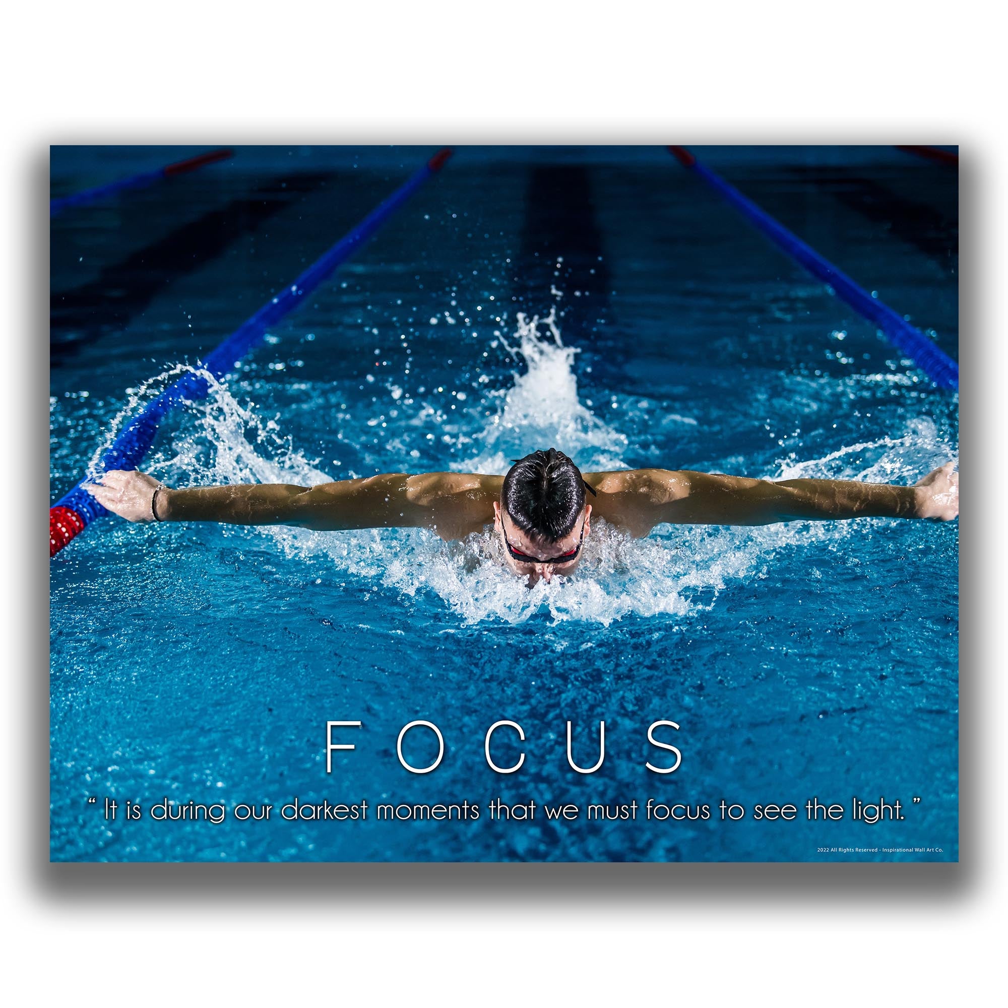 Focus - Swimming Poster