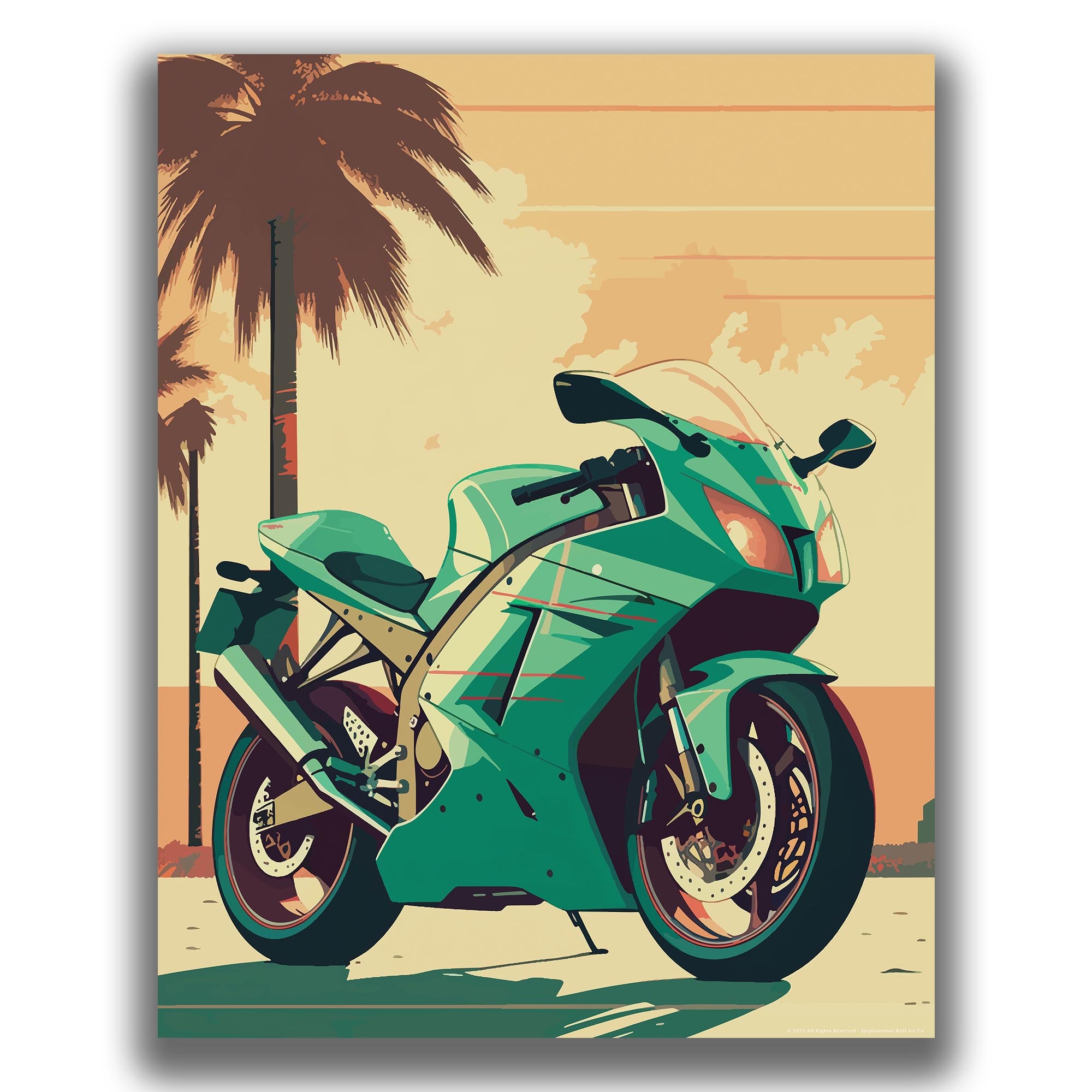Unleash Your Journey - Motorcycle Poster