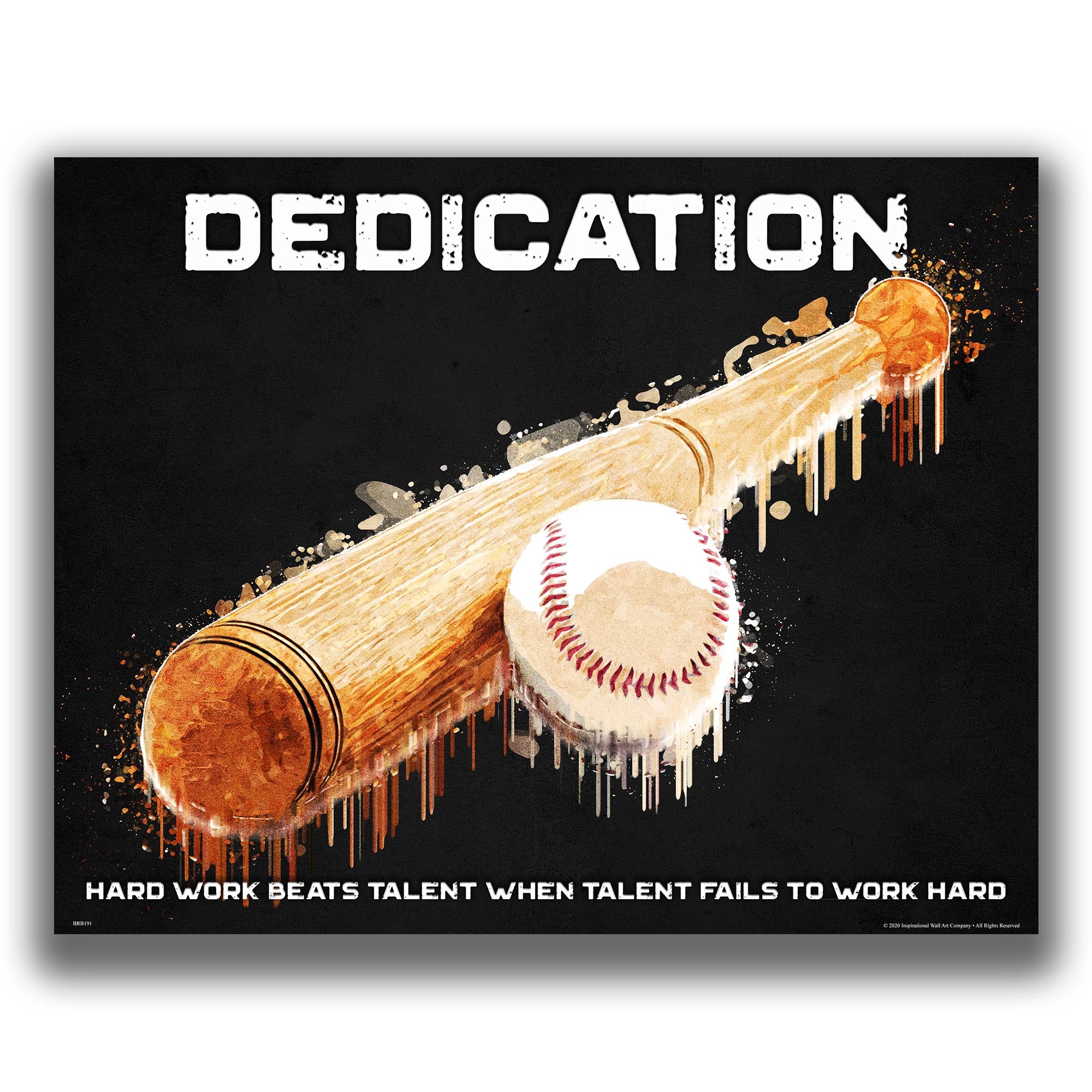 Dedication - Baseball Poster
