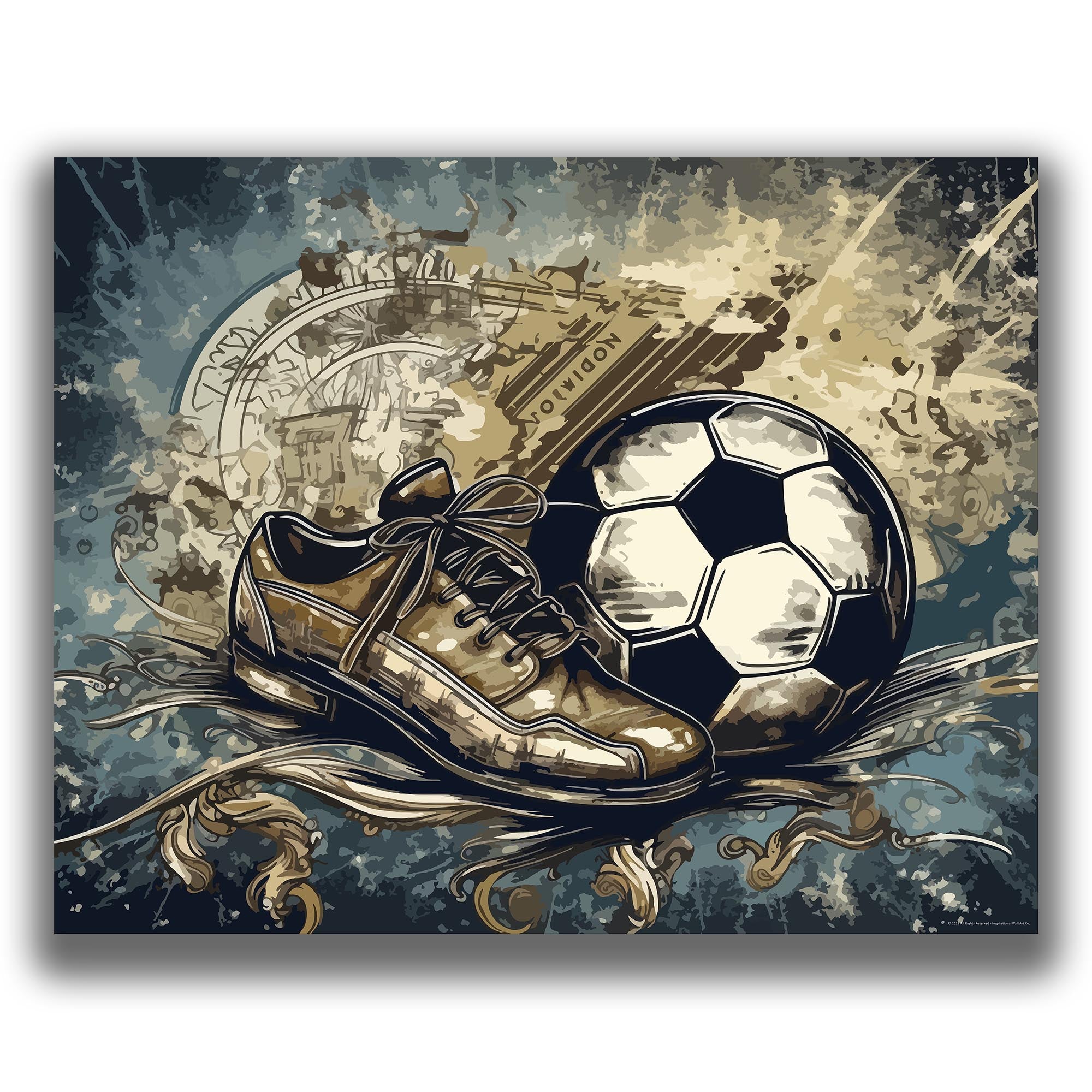 Score - Soccer Poster