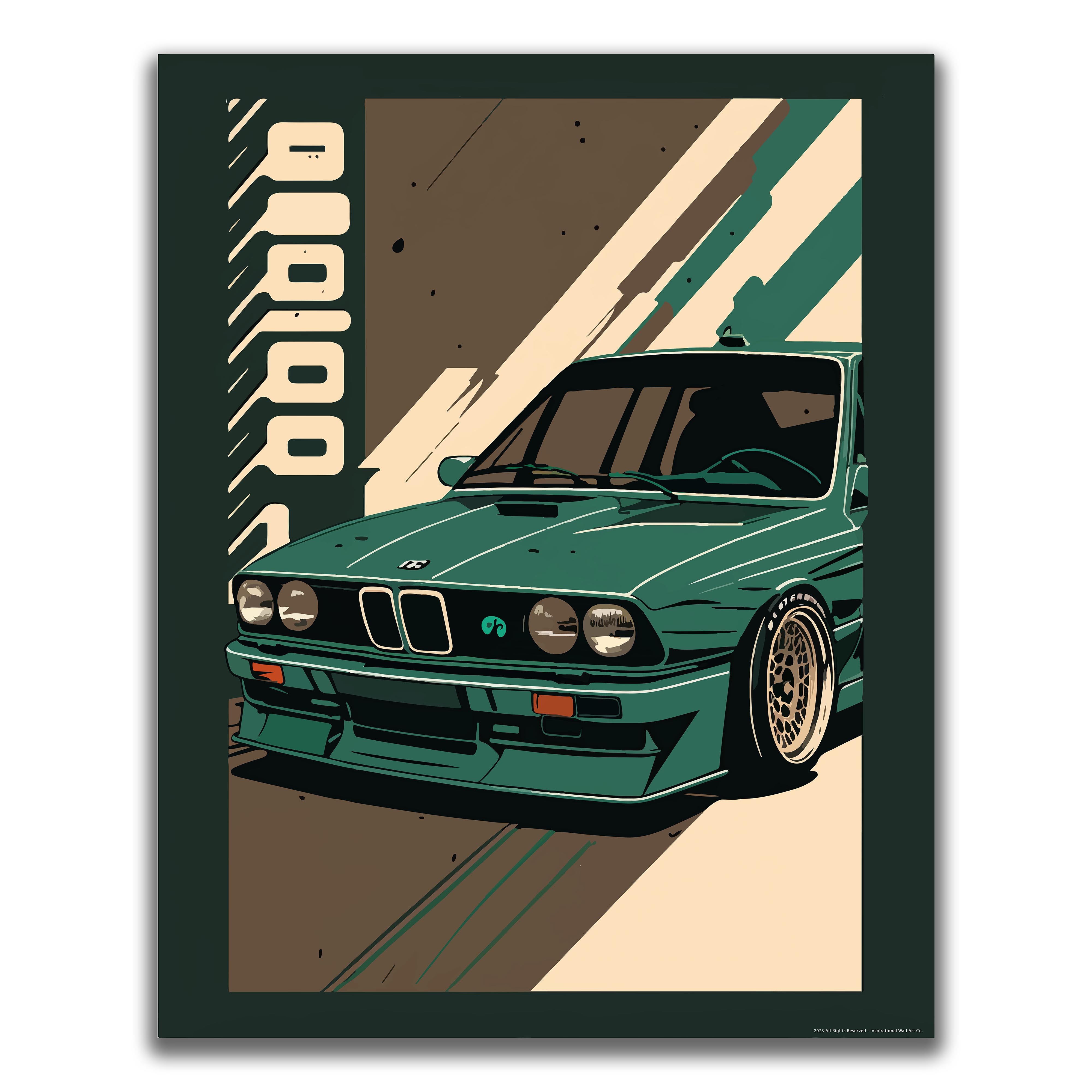 Old M3 - Car Poster