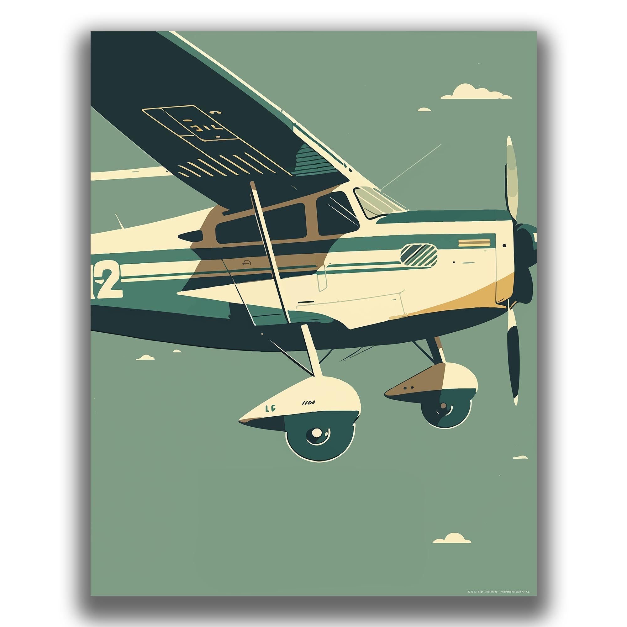 Skies - Airplane Poster