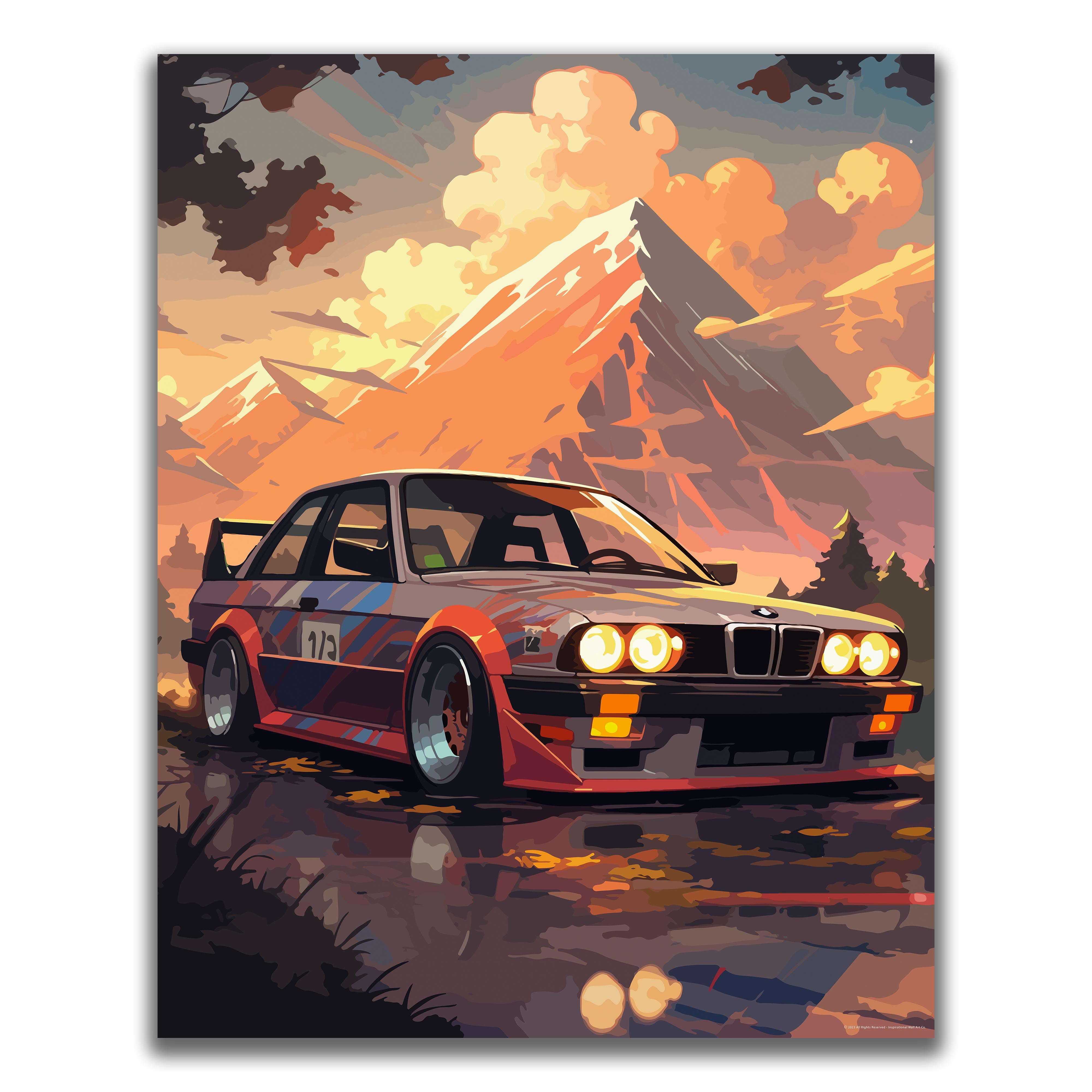 Icon - Car Poster