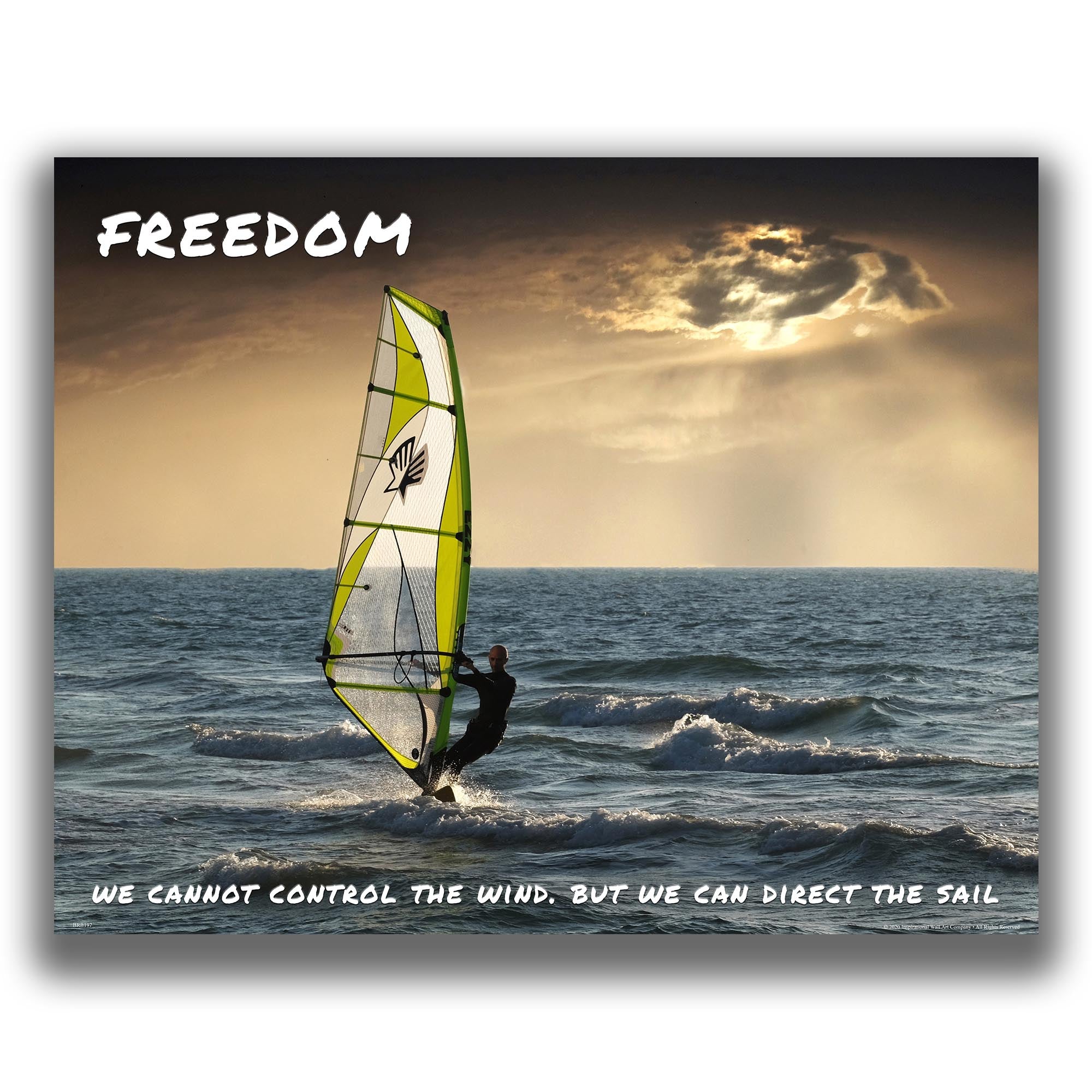 Freedom - Surfing Poster