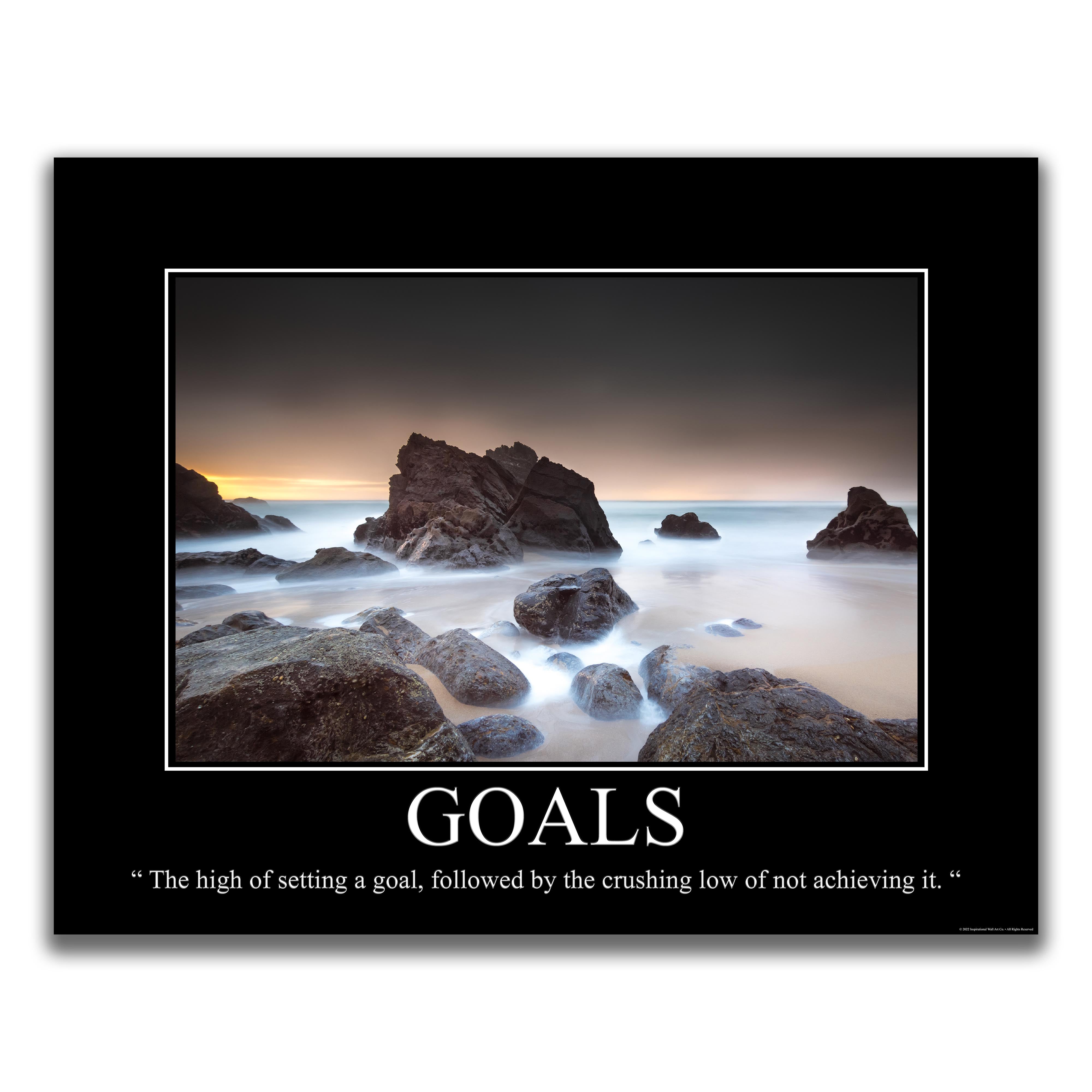 Goals - Demotivational Poster