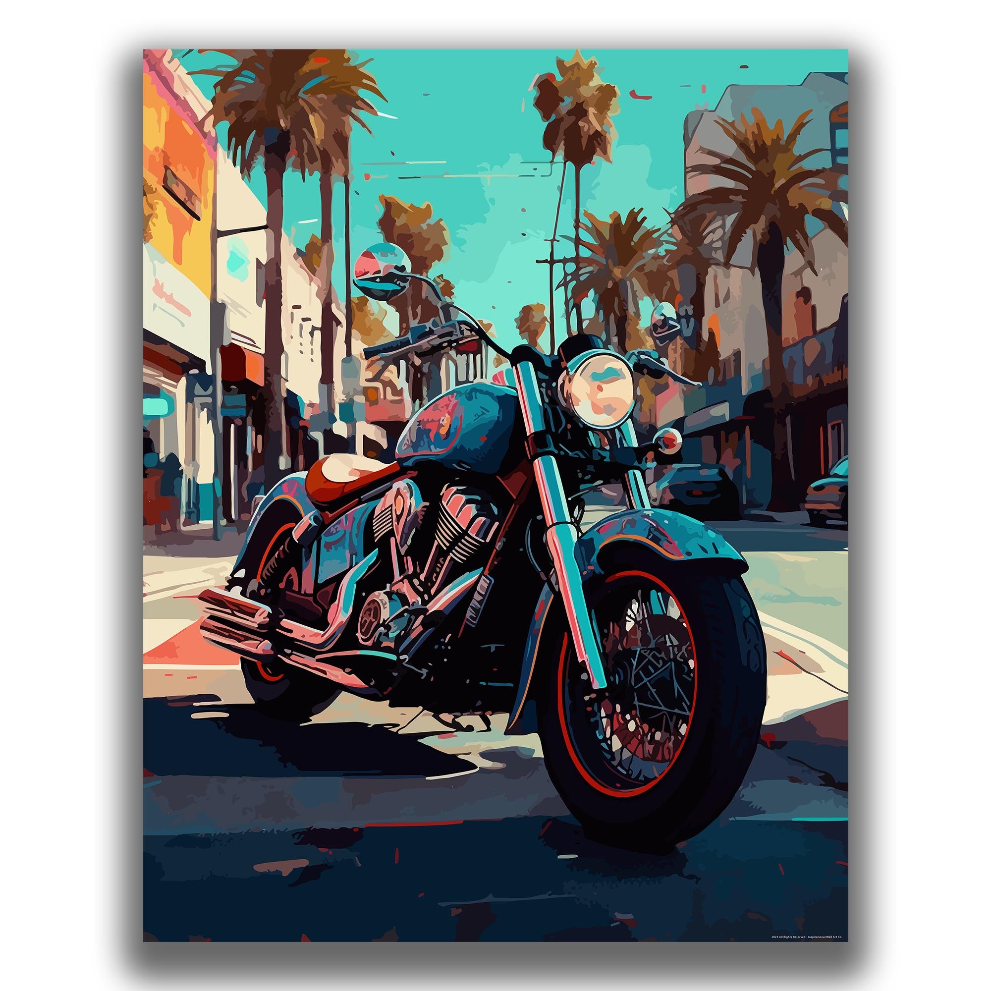 Dexterous - Motorcycle Poster