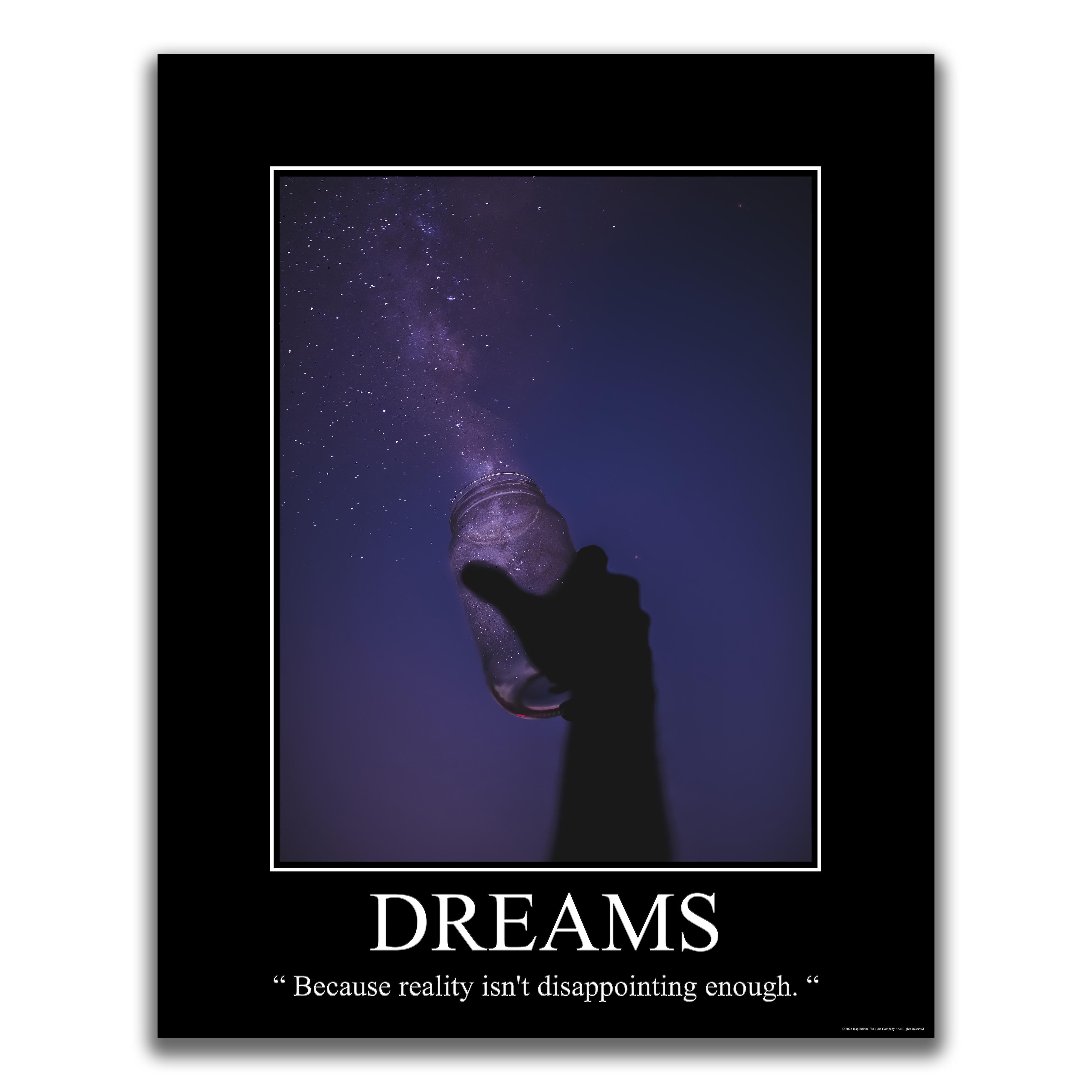 Dreams - Demotivational Poster