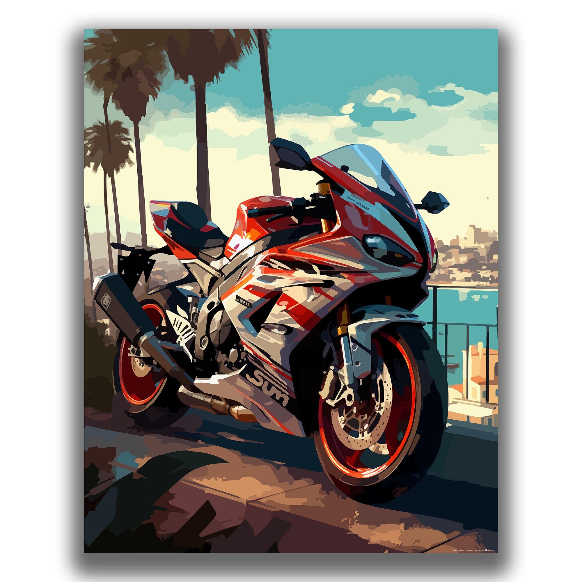 Meticulous - Motorcycle Poster
