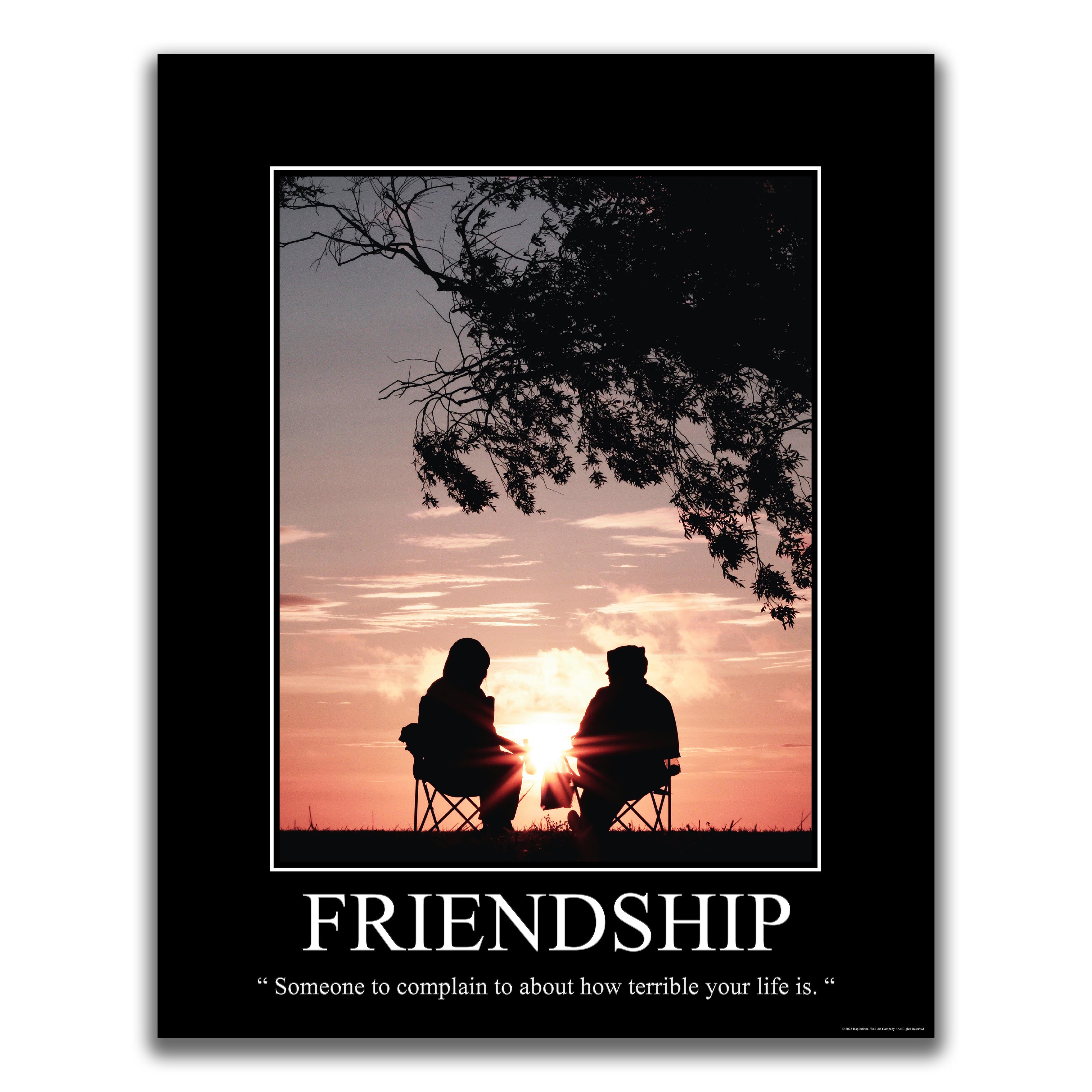 Friendship - Demotivational Poster