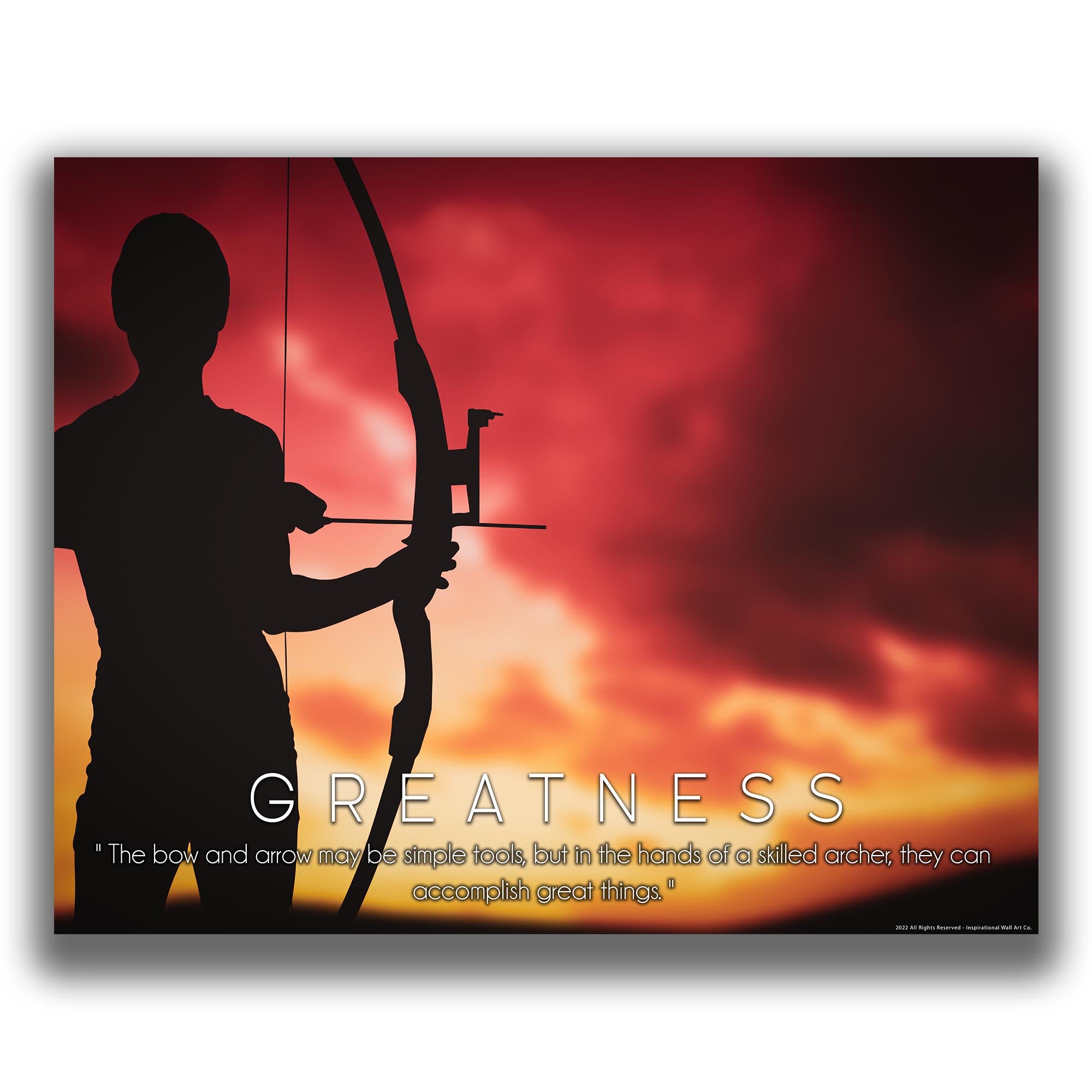 Greatness - Archery Poster
