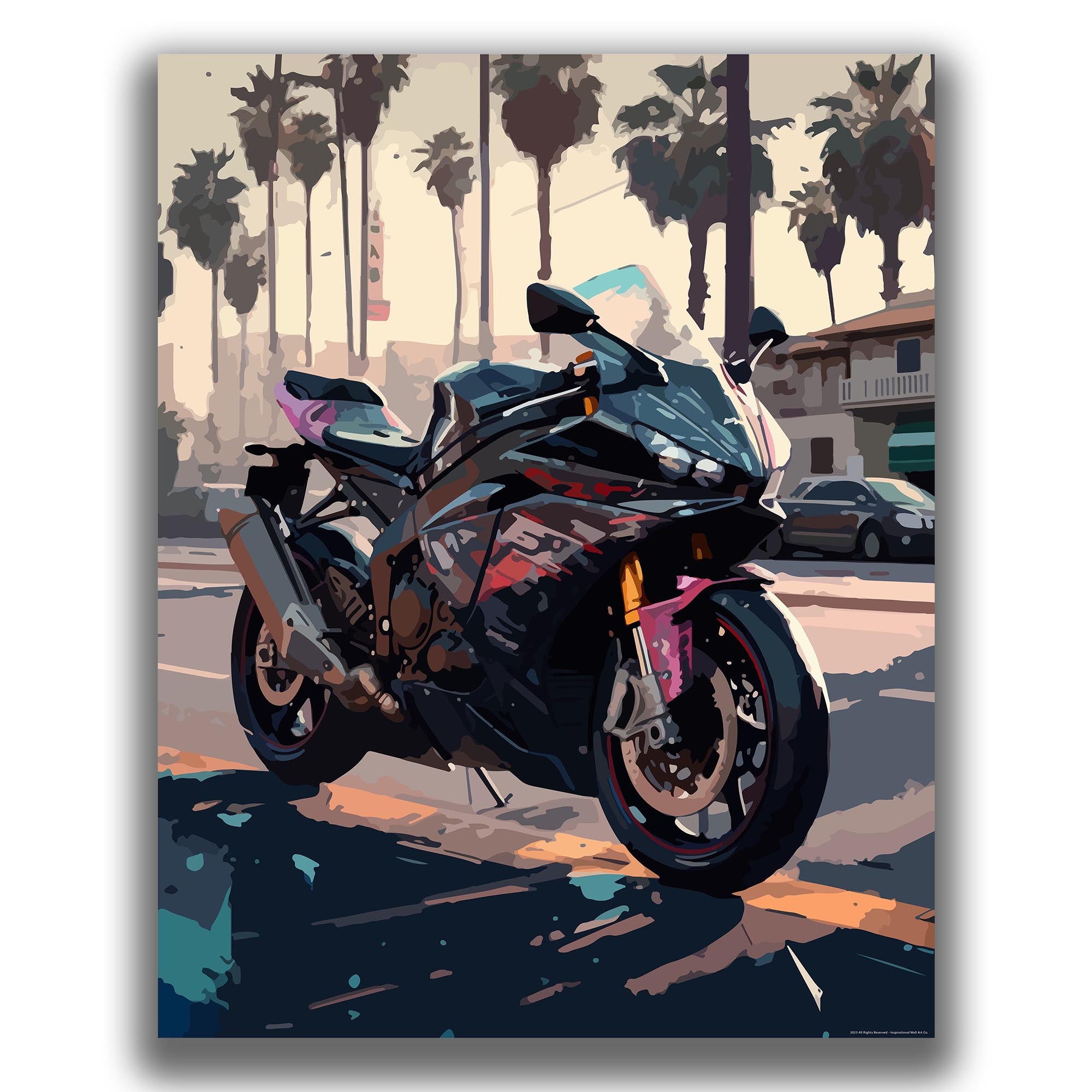 Pacey - Motorcycle Poster