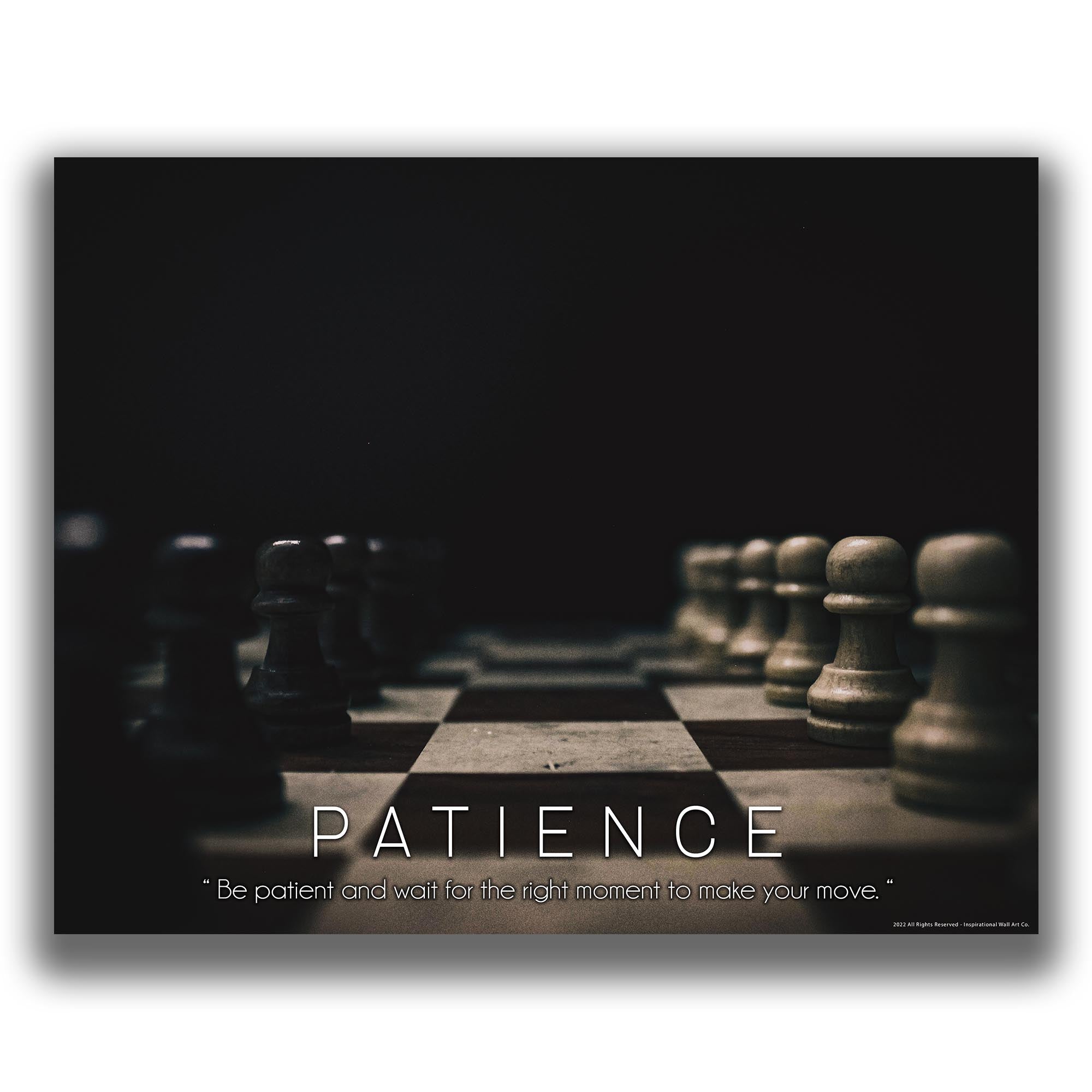Patience - Chess Poster