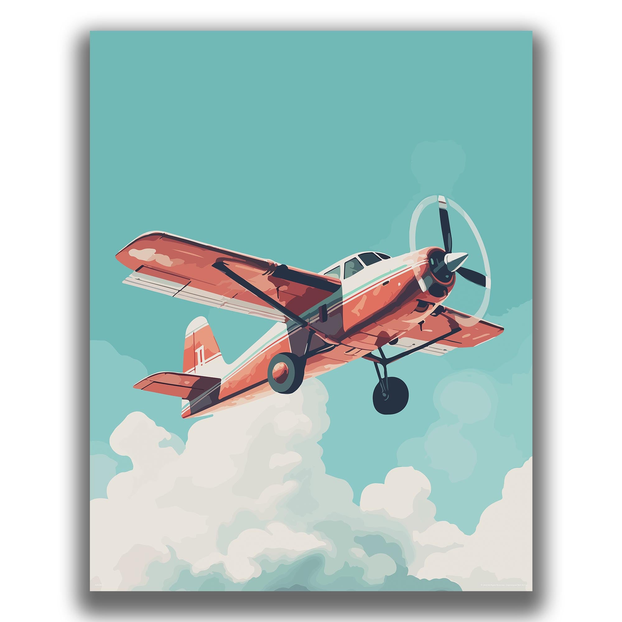 Flyer - Airplane Poster