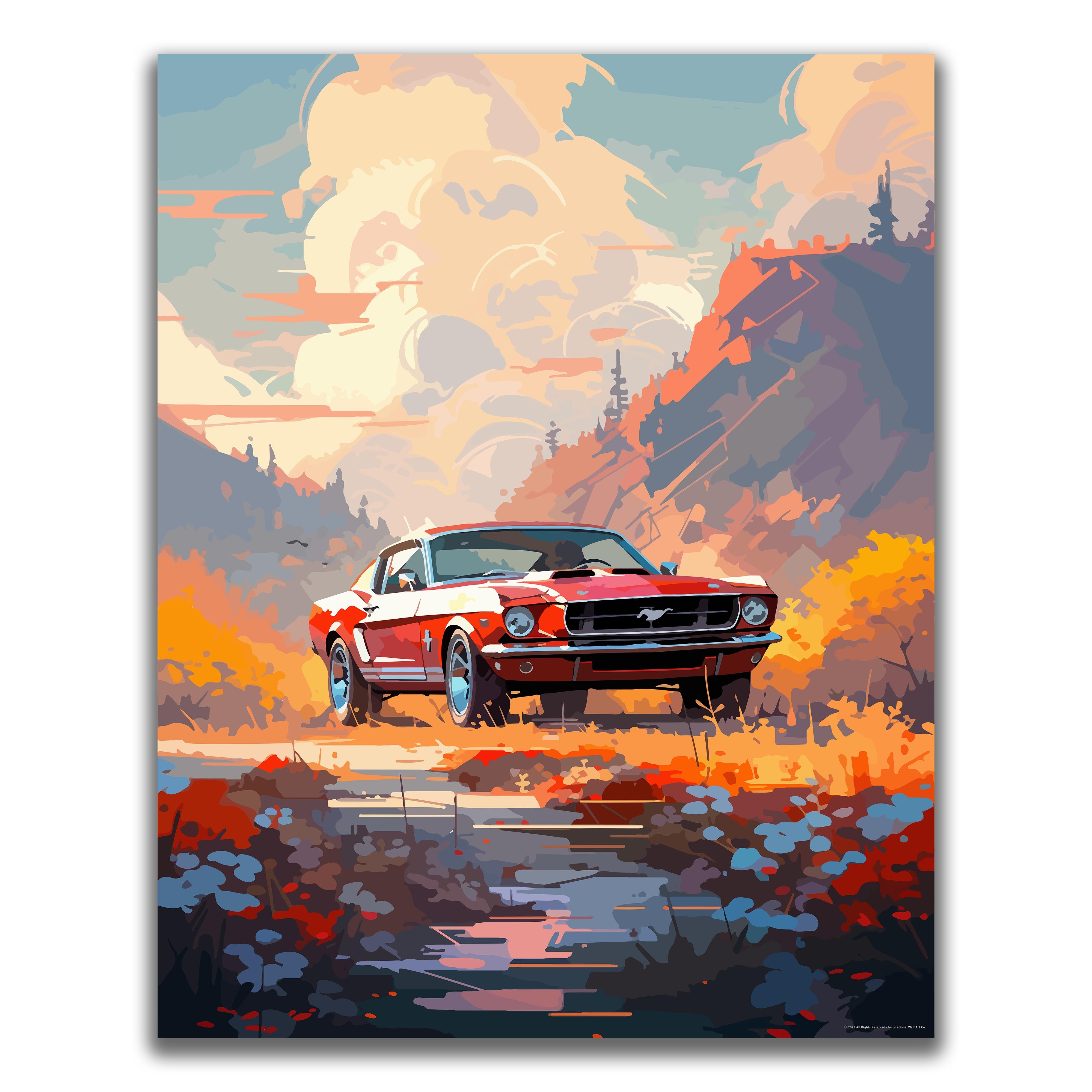 Muscle - Car Poster