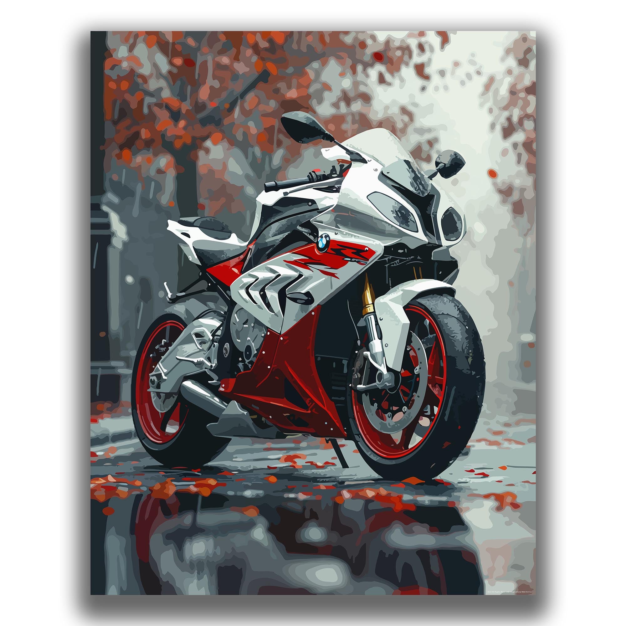 Resilient - Motorcycle Poster