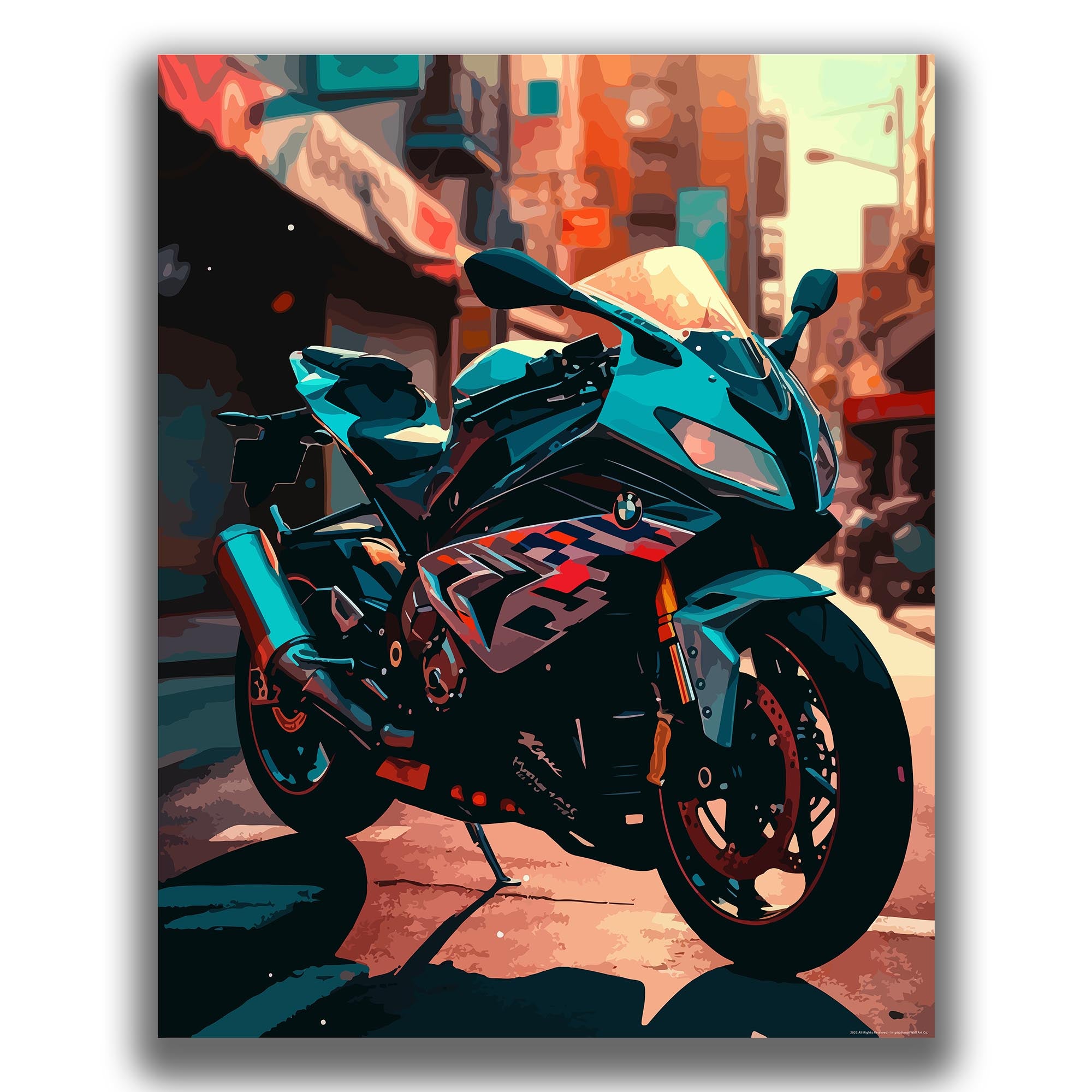 Nimble - Motorcycle Poster
