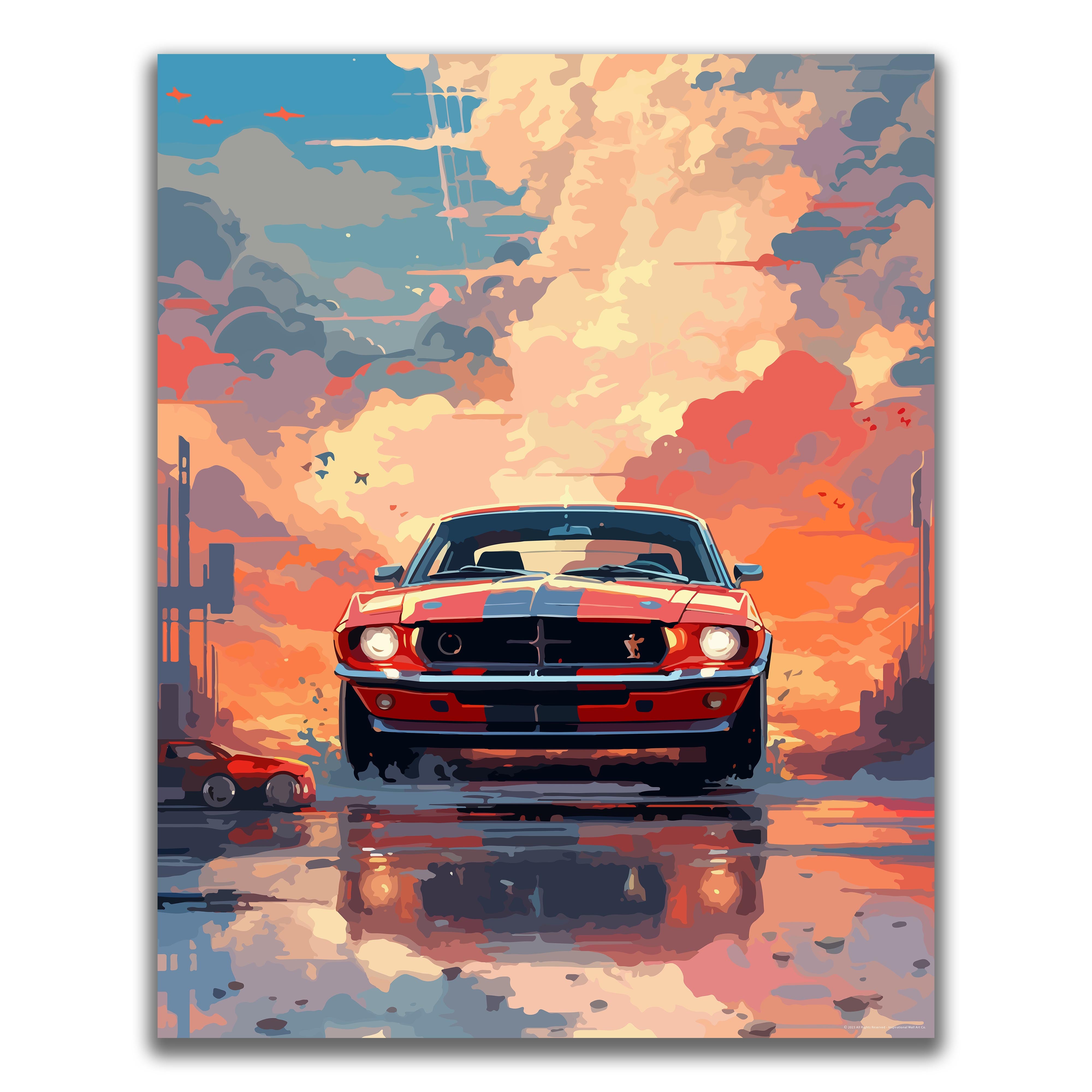 Fastback - Car Poster