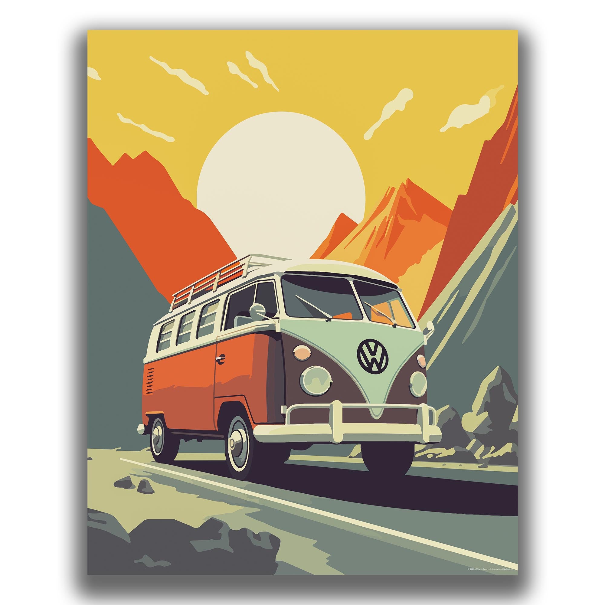 Kombi - Volkswagen Poster