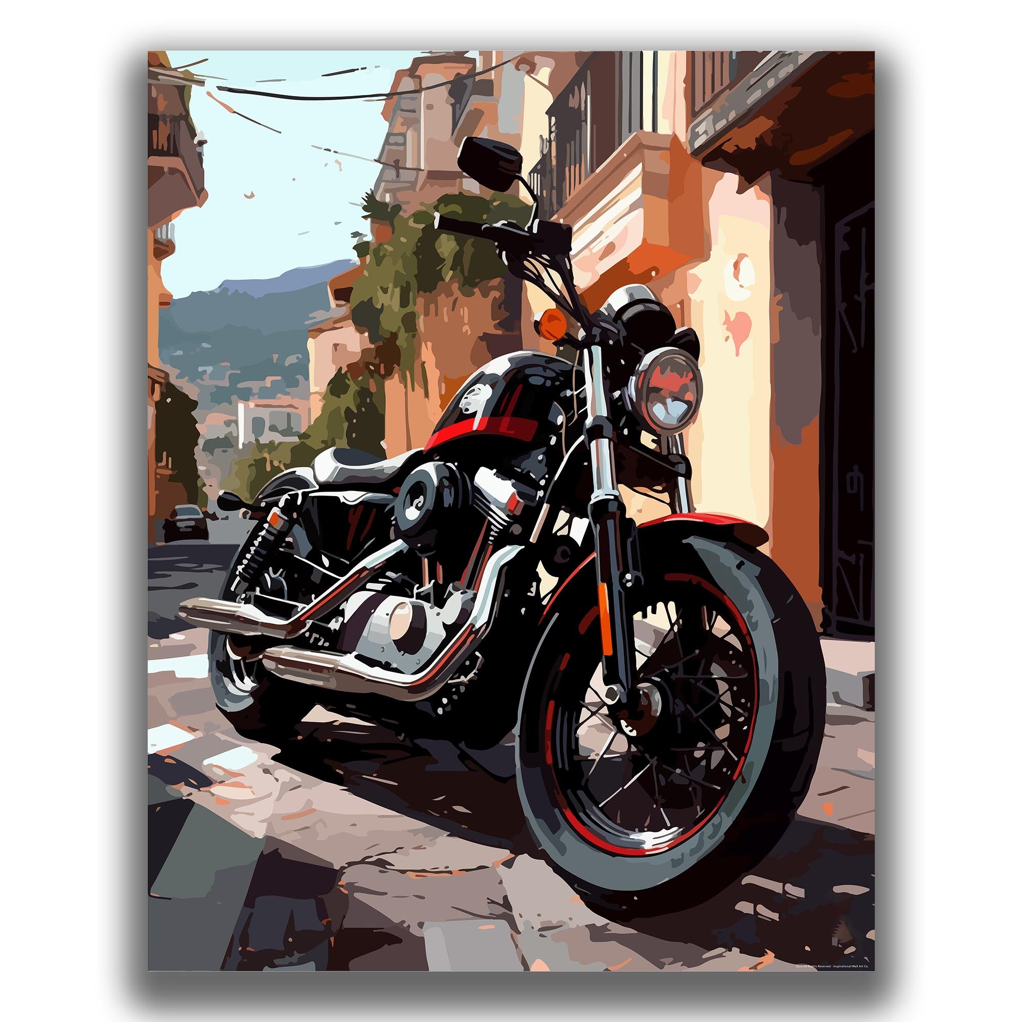 Impeccable - Motorcycle Poster