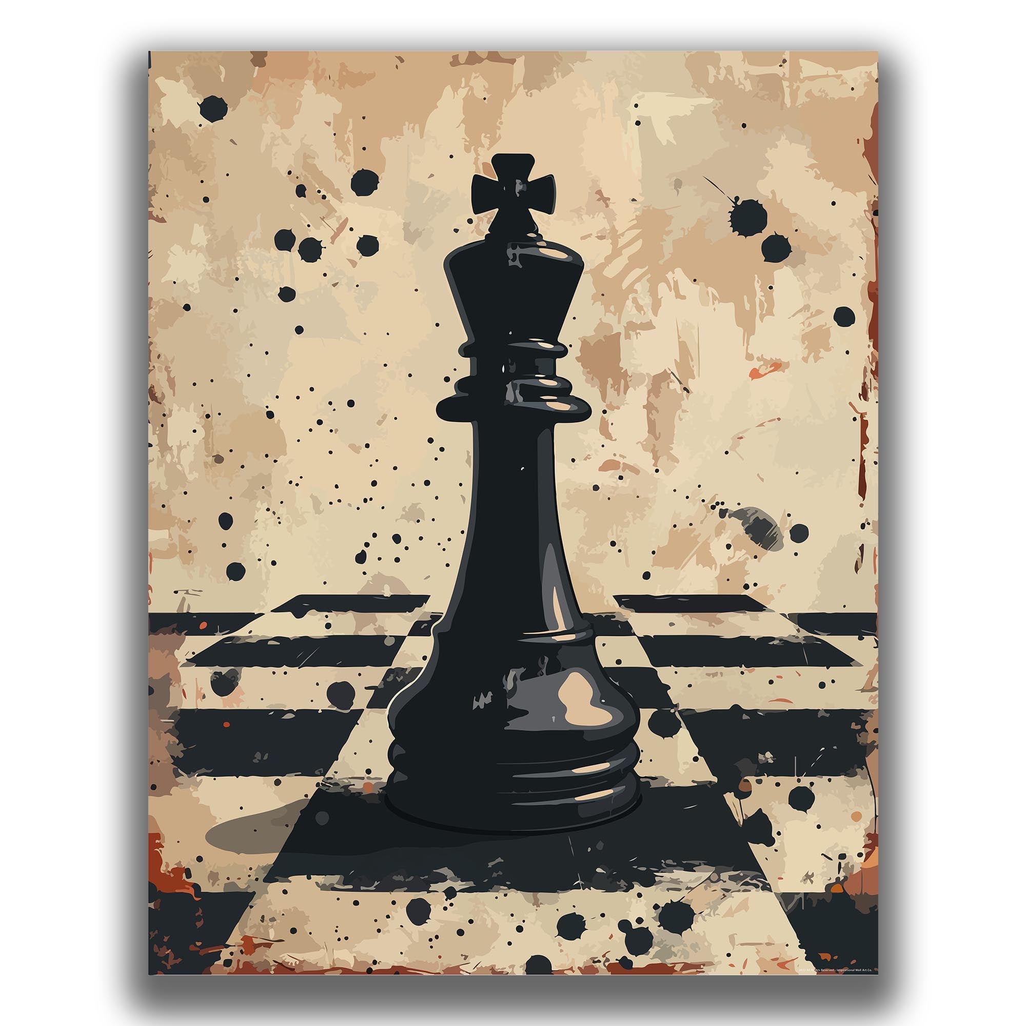 Tactical Grace - Chess Poster