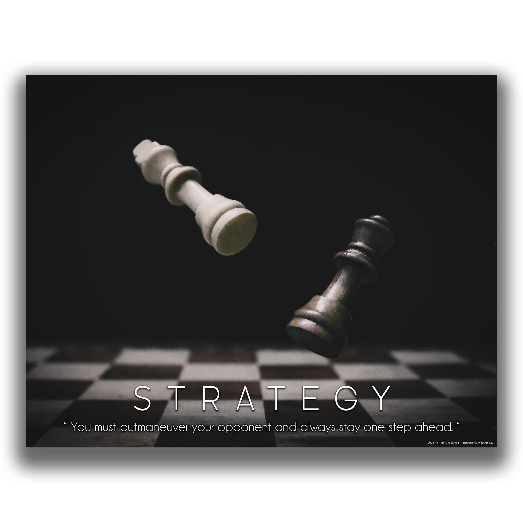 Strategy - Chess Poster