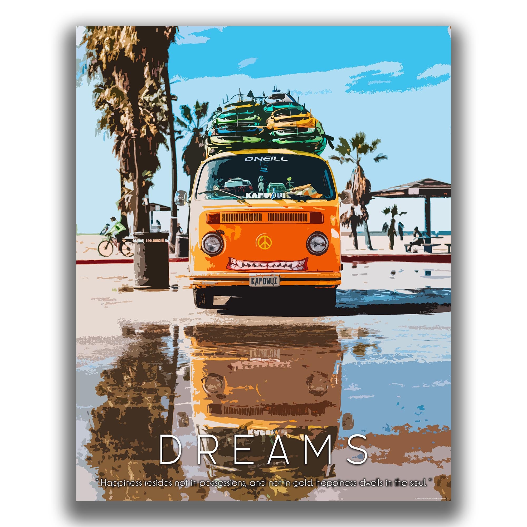 Van - Surfing Poster