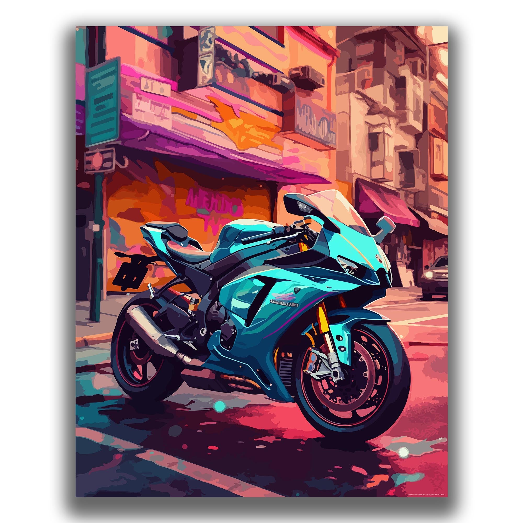 Graceful - Motorcycle Poster