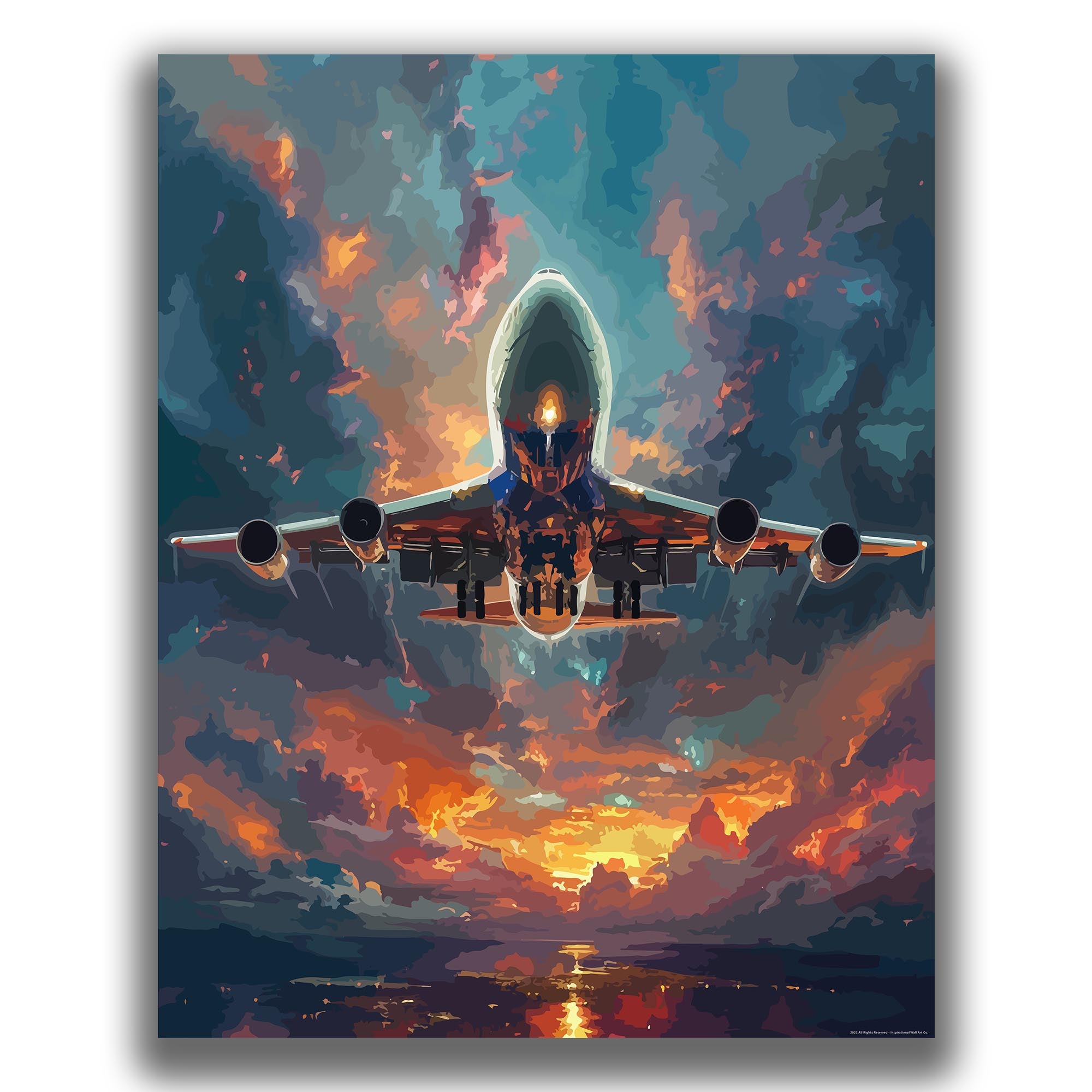 Bold - Airplane Poster