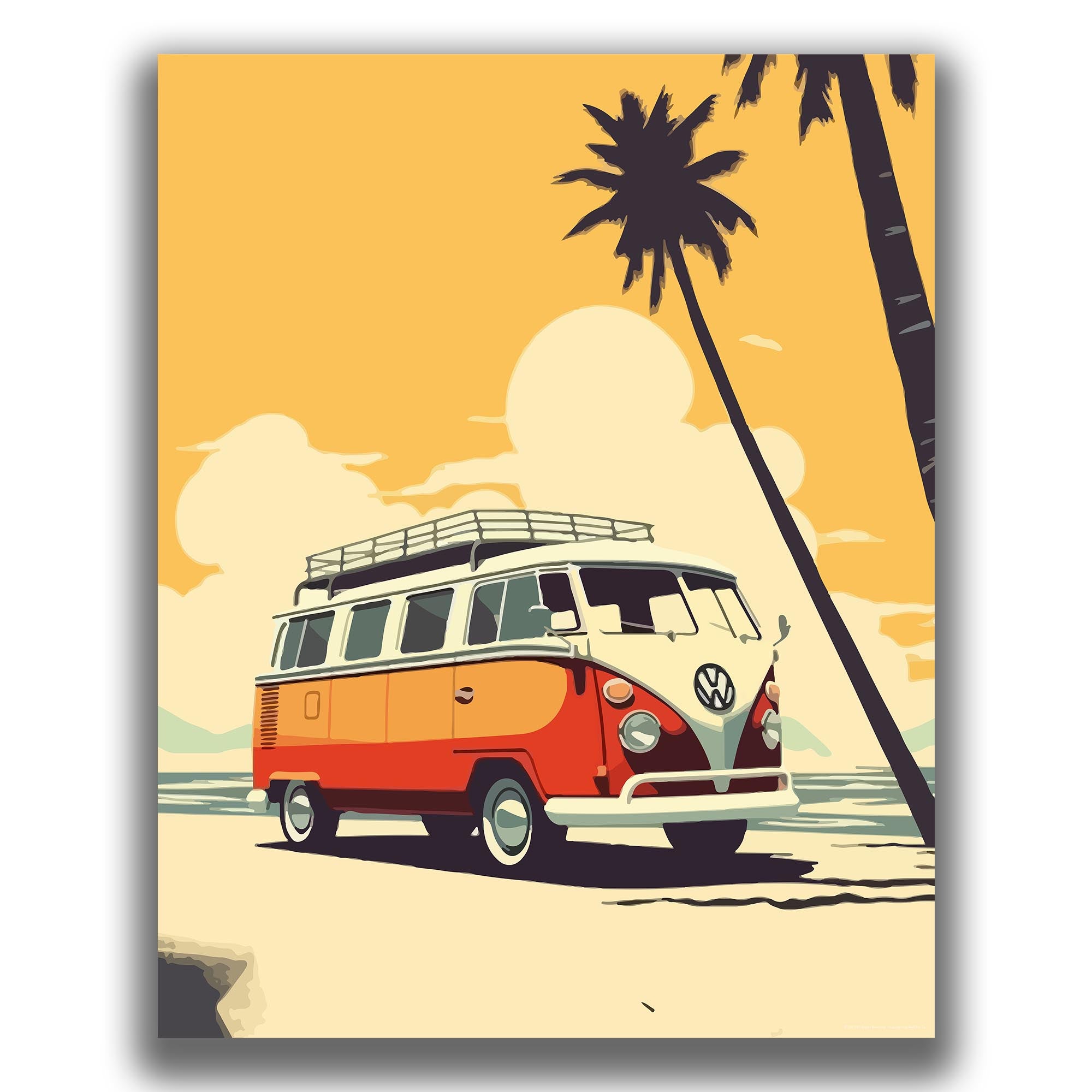 Wanderlust - Volkswagen Poster