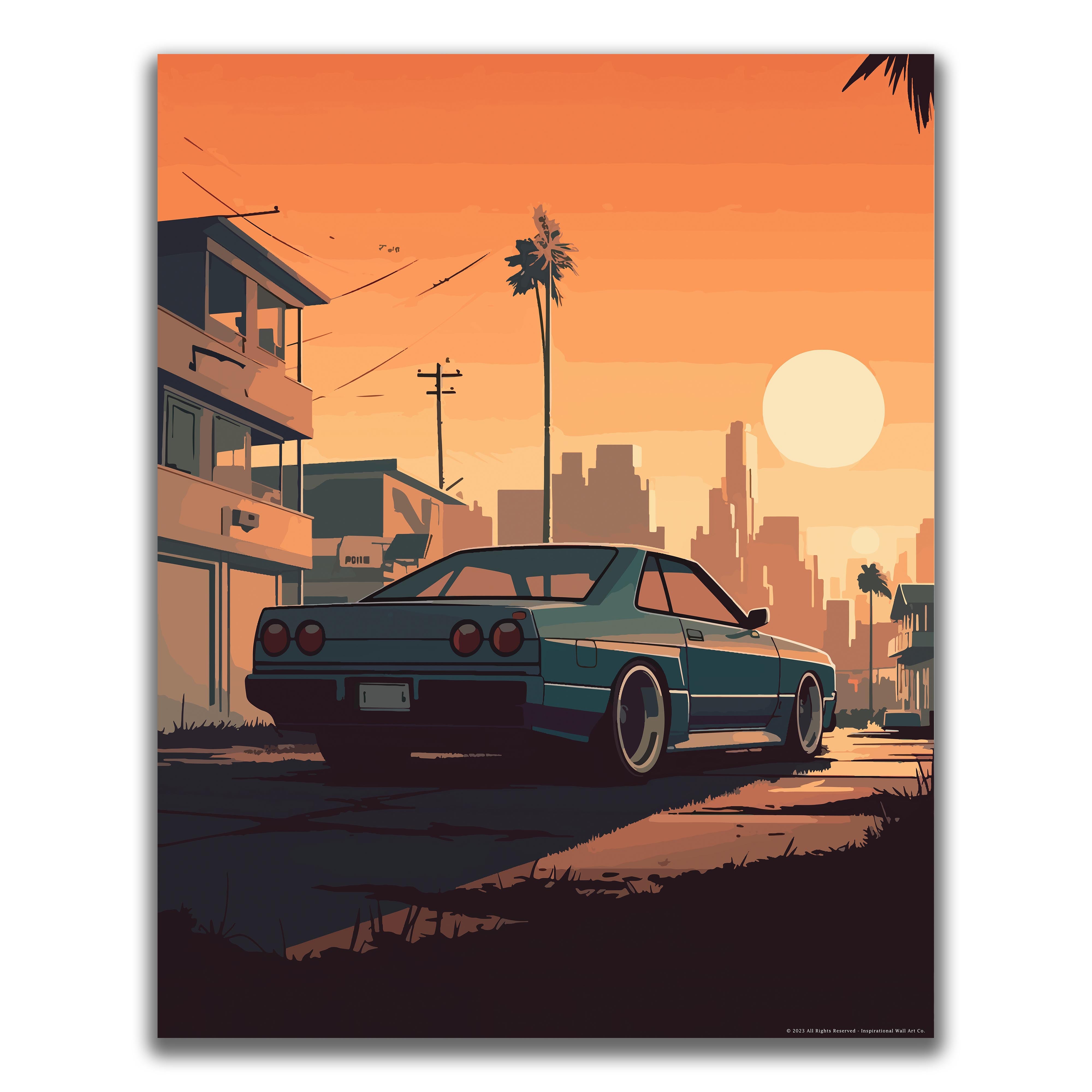 Driving Passion - Car Poster